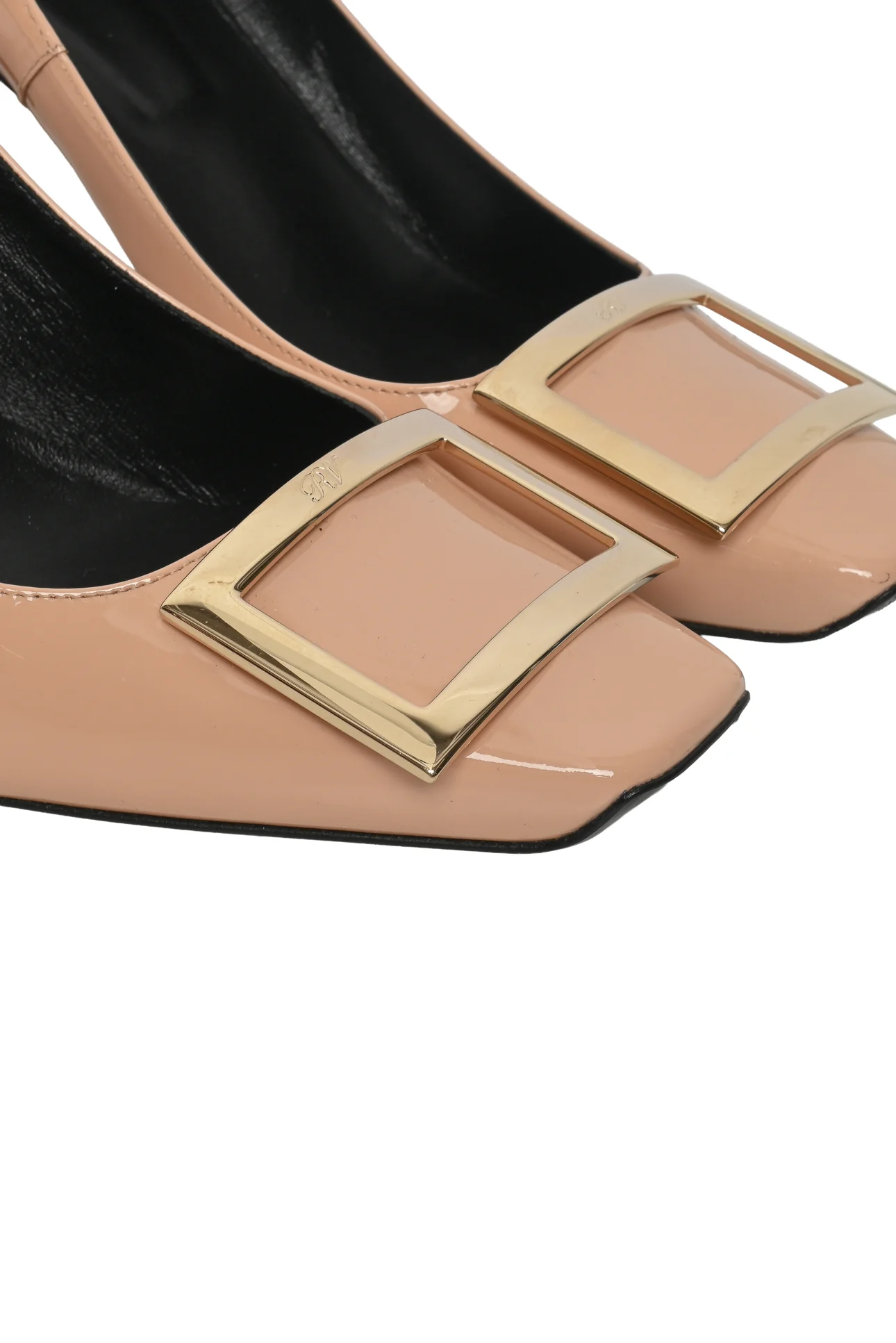Roger Vivier Size 40 Trompette Patent Leather Pumps - Image 5