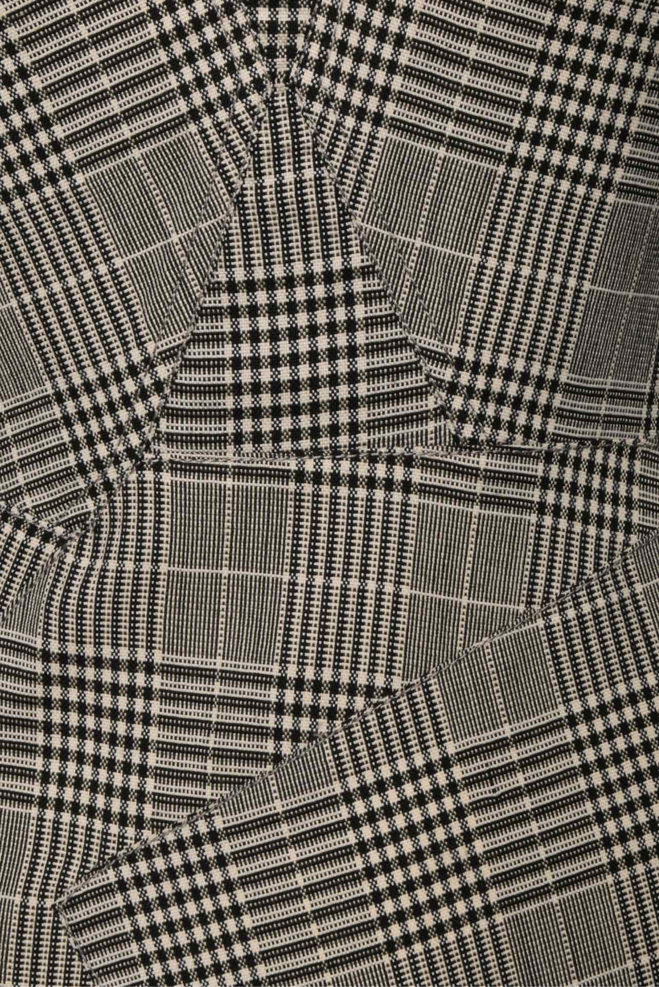 Roland Mouret Archive Size S Holloway Prince of Wales Checked Midi Dress - Image 3