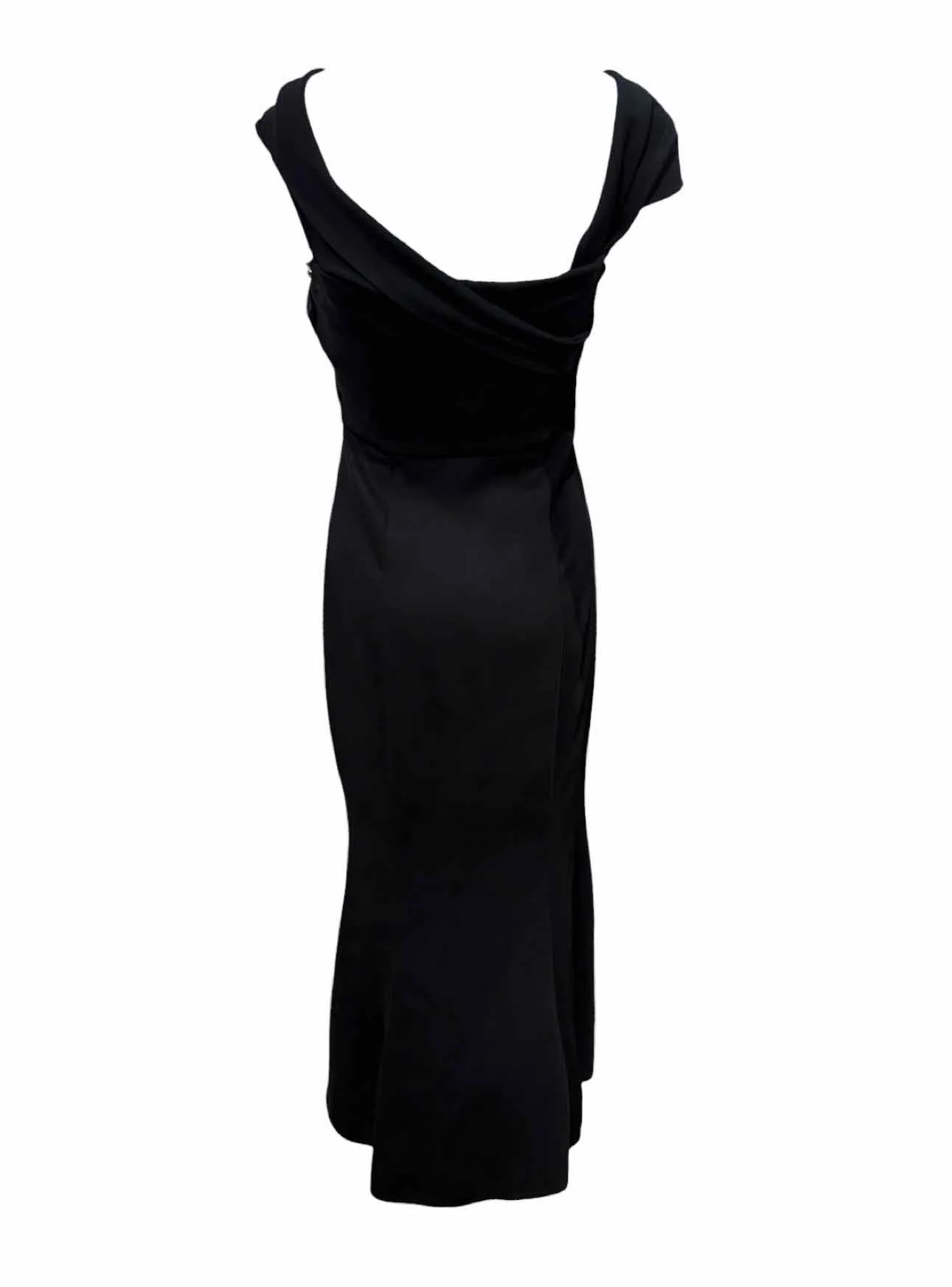 Roland Mouret Size 4 Full Length Sleeveless Dress - Image 2