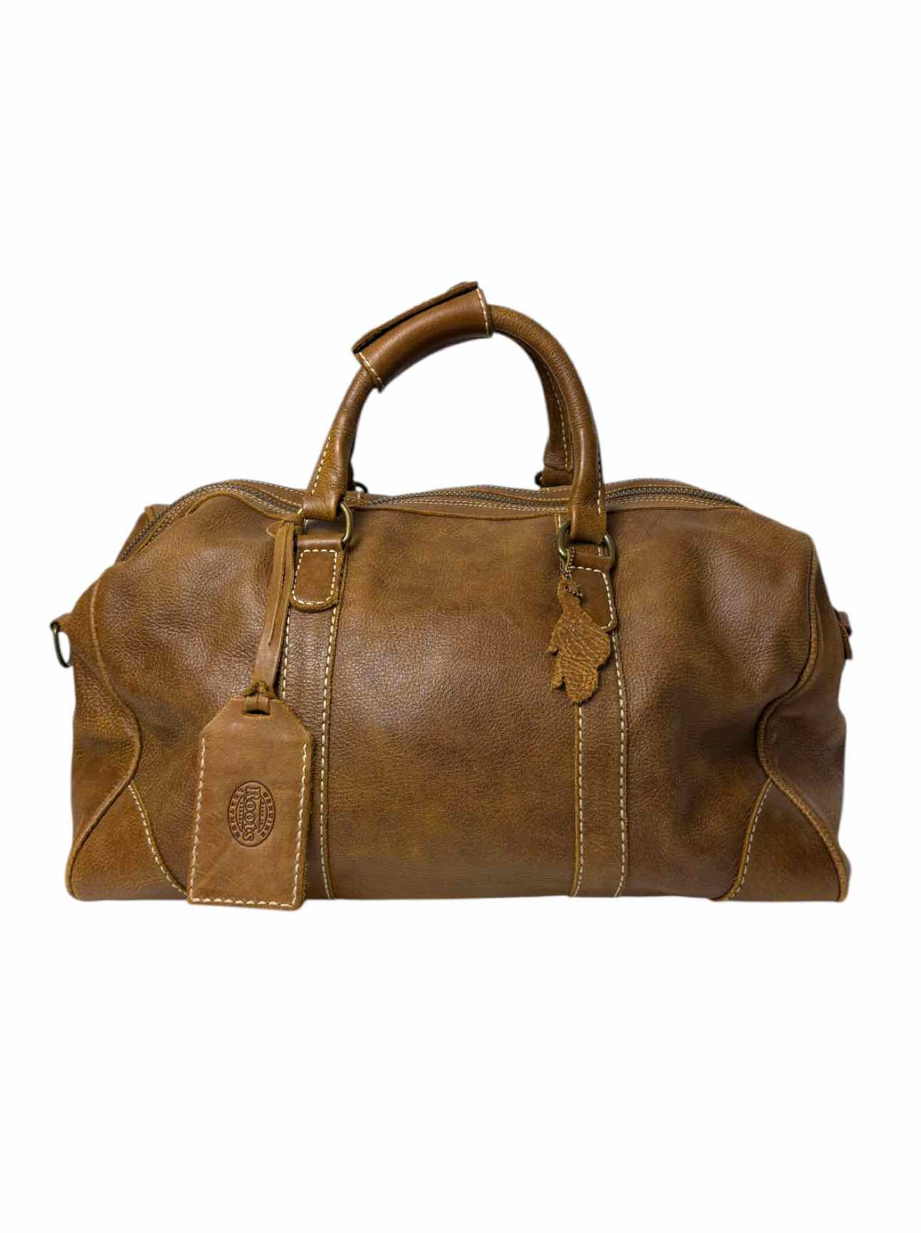 Roots Duffle Small Banff  Weekender Leather Bags - Image 3