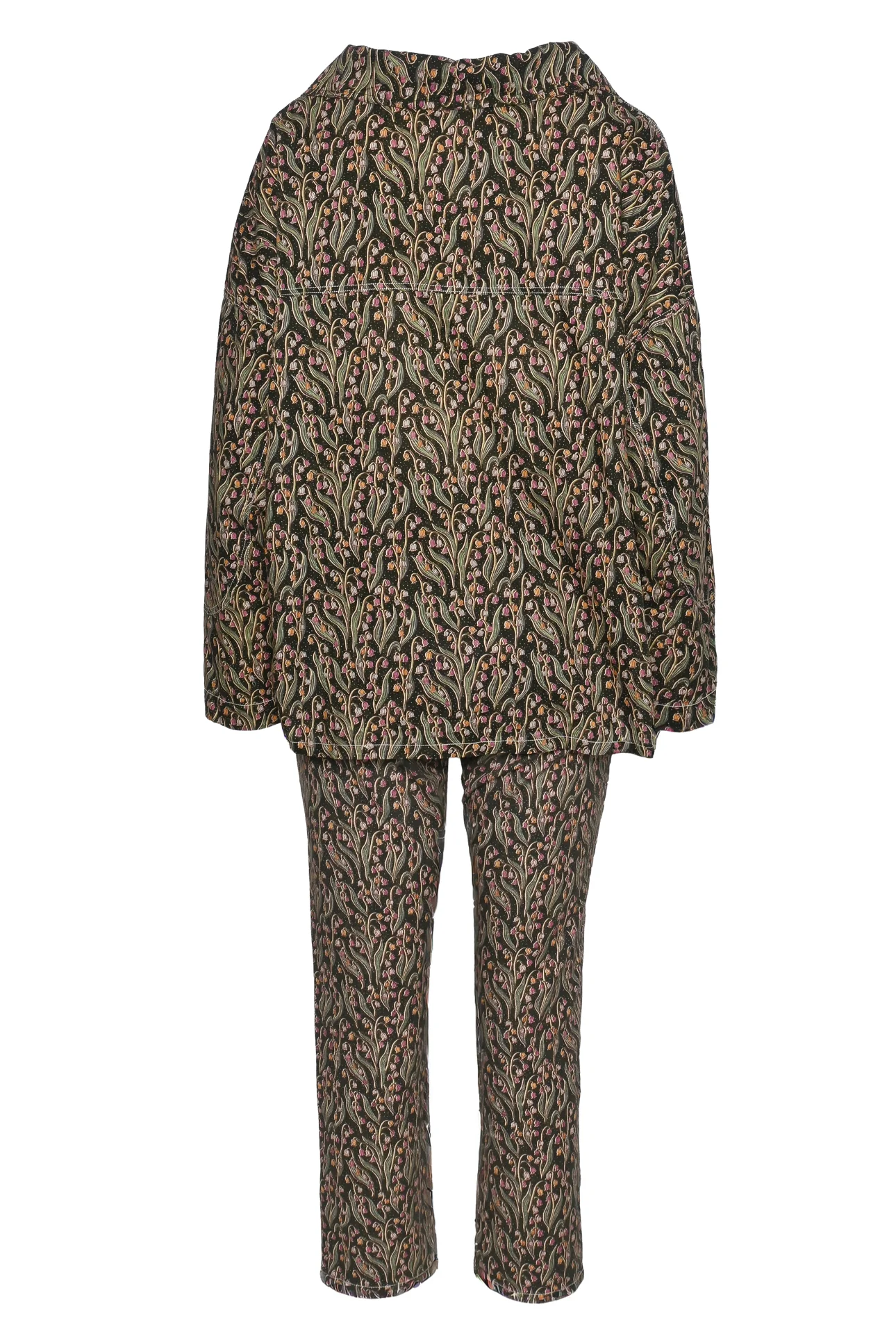 Roseanna Size 38 Floral Pattern Top & Pant Set - Image 2