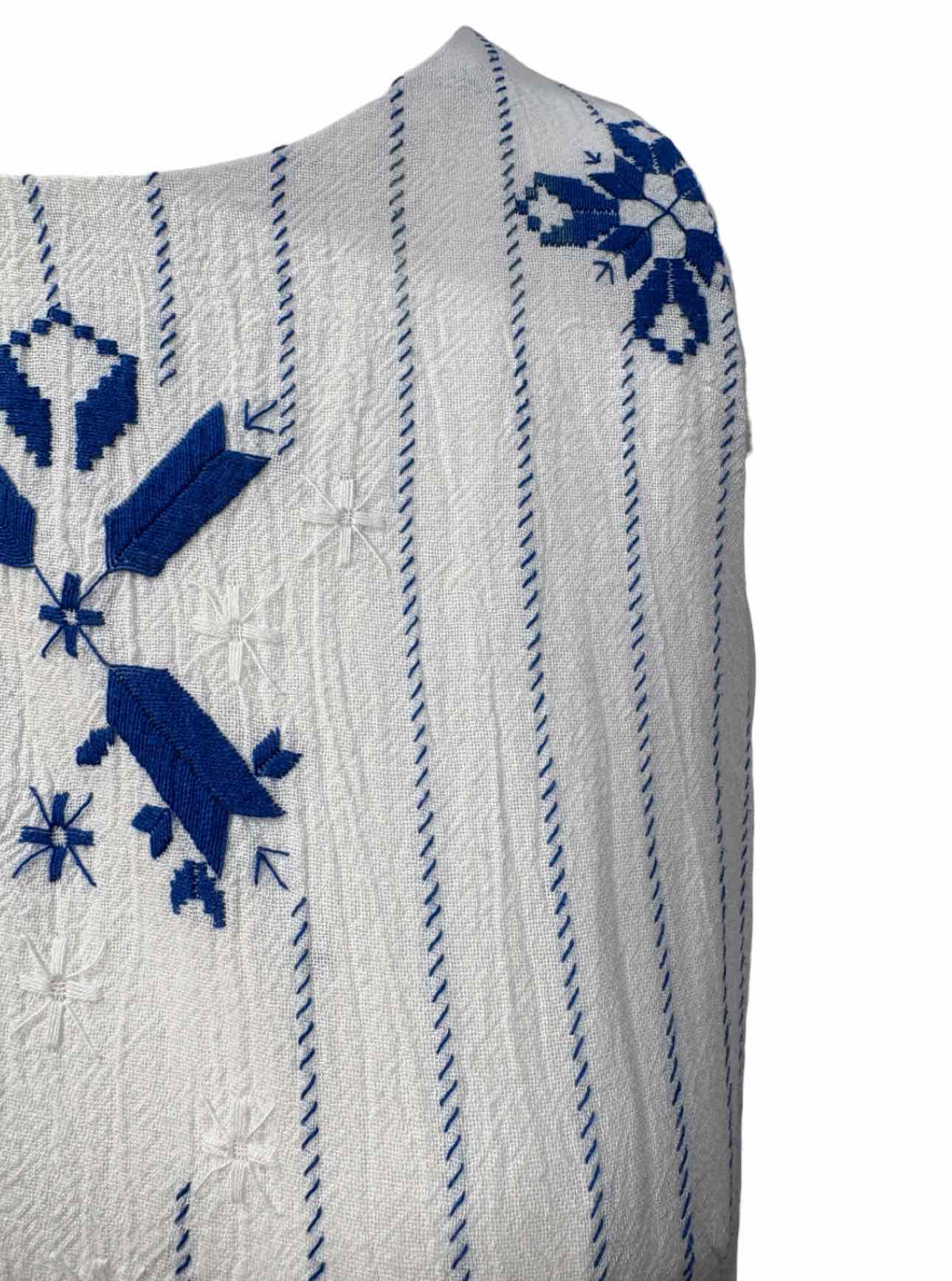 Rue Mariscal Size 4-6 Embroidered Cotton Dress - Image 3