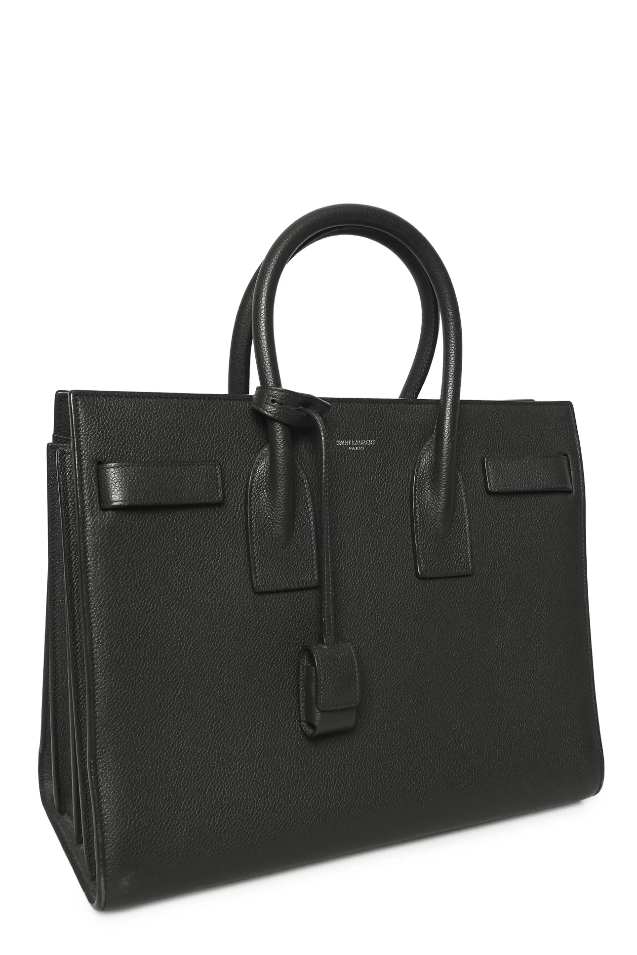 Saint Laurent 2015 Small Grained Leather Sac De Jour Tote - Image 2