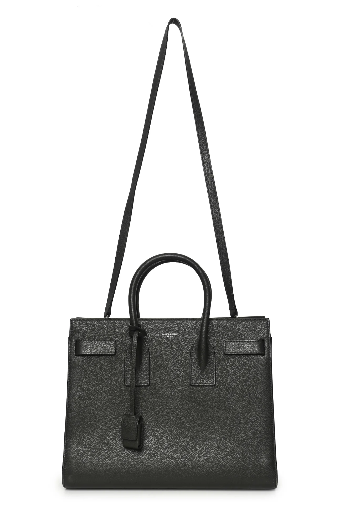 Saint Laurent 2015 Small Grained Leather Sac De Jour Tote - Image 5