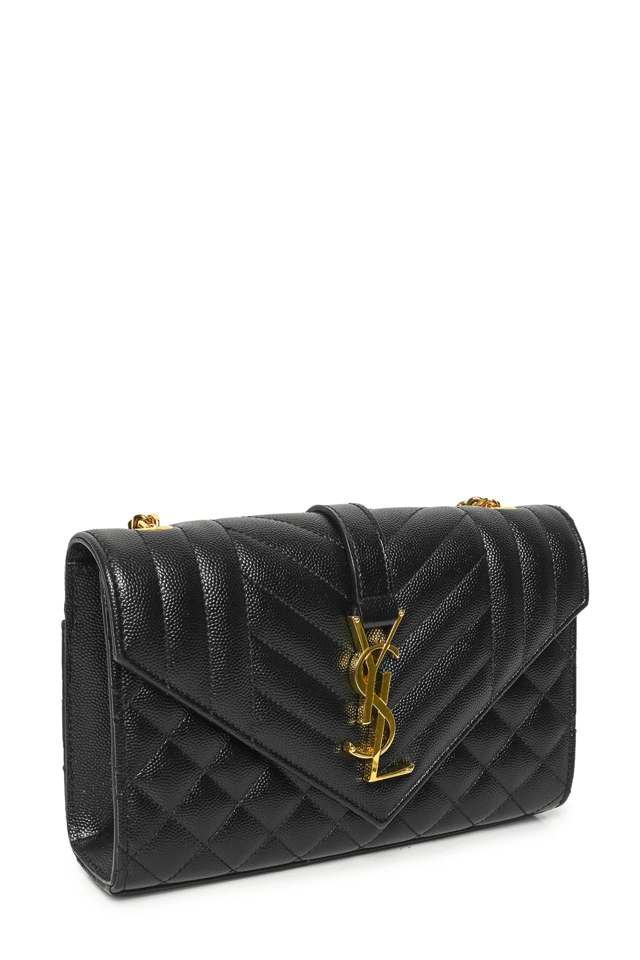 Saint Laurent 2016 Cassandre Envelope Chain Wallet - Image 2