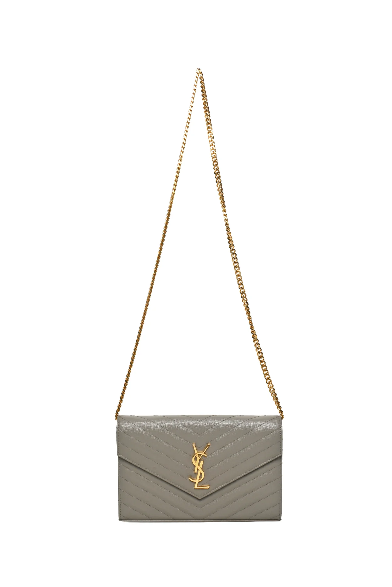Saint Laurent 2016 Cassandre Matelasse Chain Wallet - Image 4