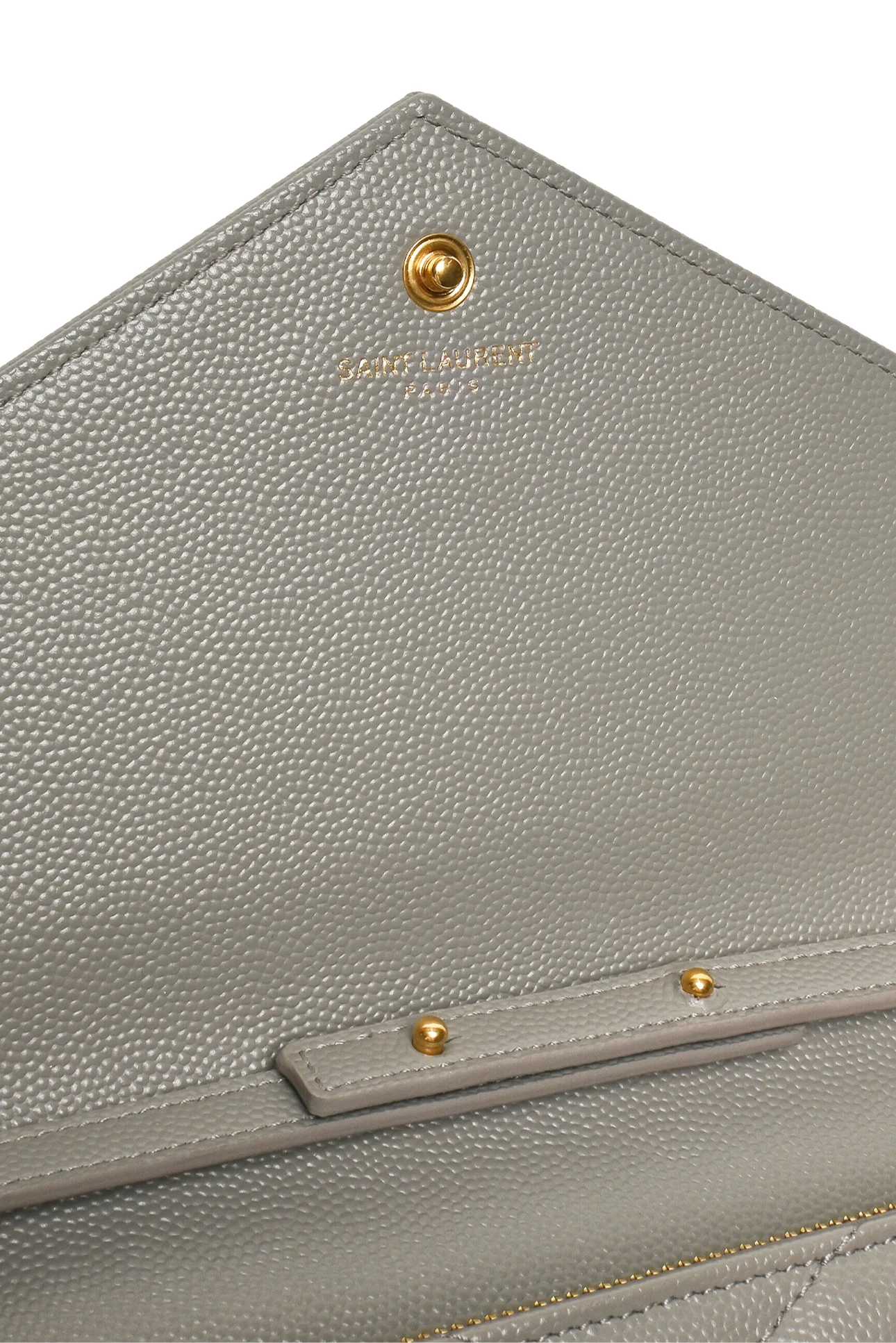 Saint Laurent 2016 Cassandre Matelasse Chain Wallet - Image 5