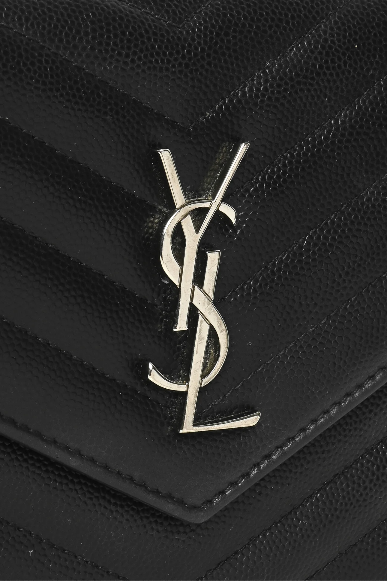 Saint Laurent 2017 Cassandre Envelope Chain Wallet Crossbody - Image 6