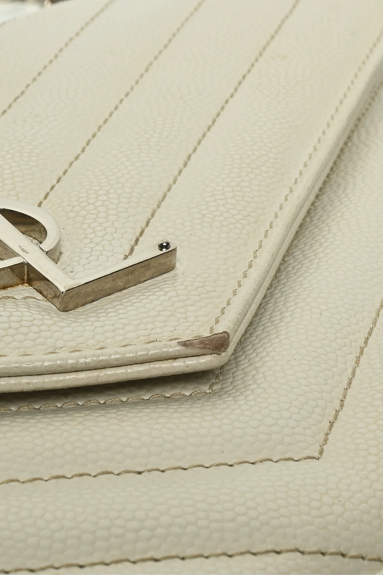 Saint Laurent 2017 Classic Cassandre Chain Wallet Crossbody - Image 9