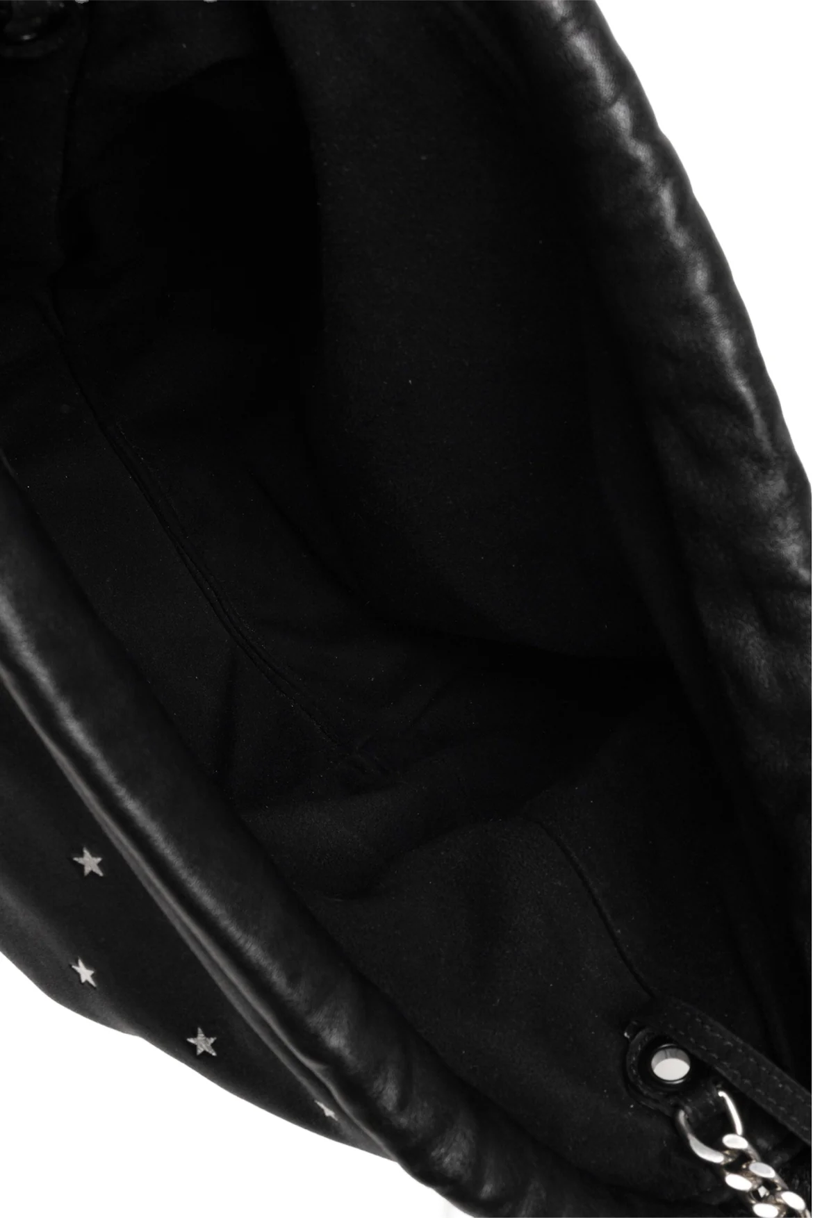Saint Laurent 2019 All Over Silver Star Teddy Bucket Bag - Image 7