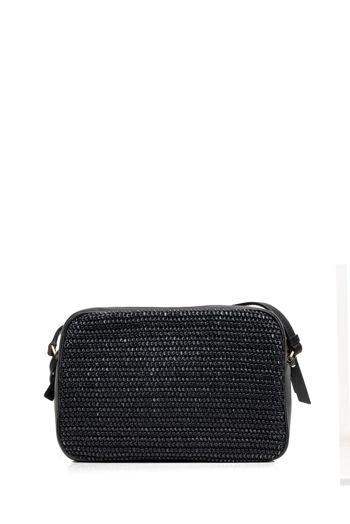 Saint Laurent 2019 Medium Raffia Lou Camera Bag - Image 3