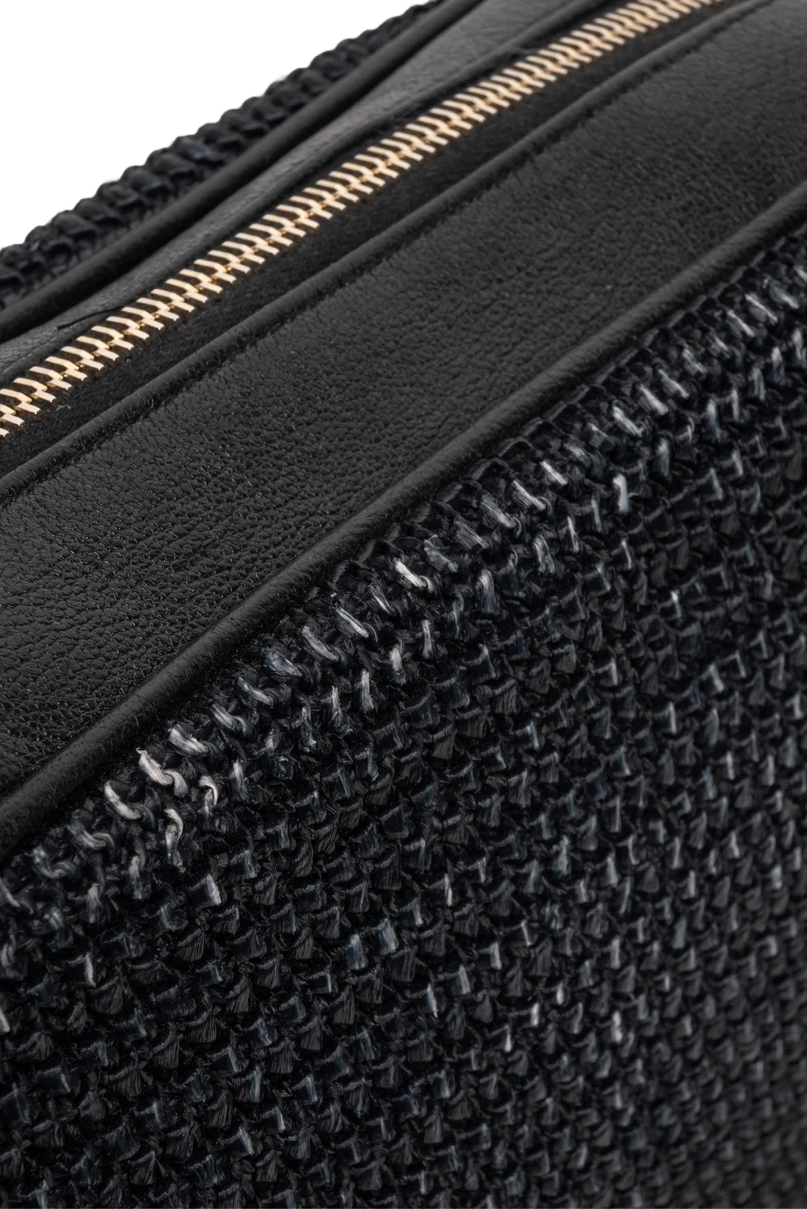Saint Laurent 2019 Medium Raffia Lou Camera Bag - Image 6