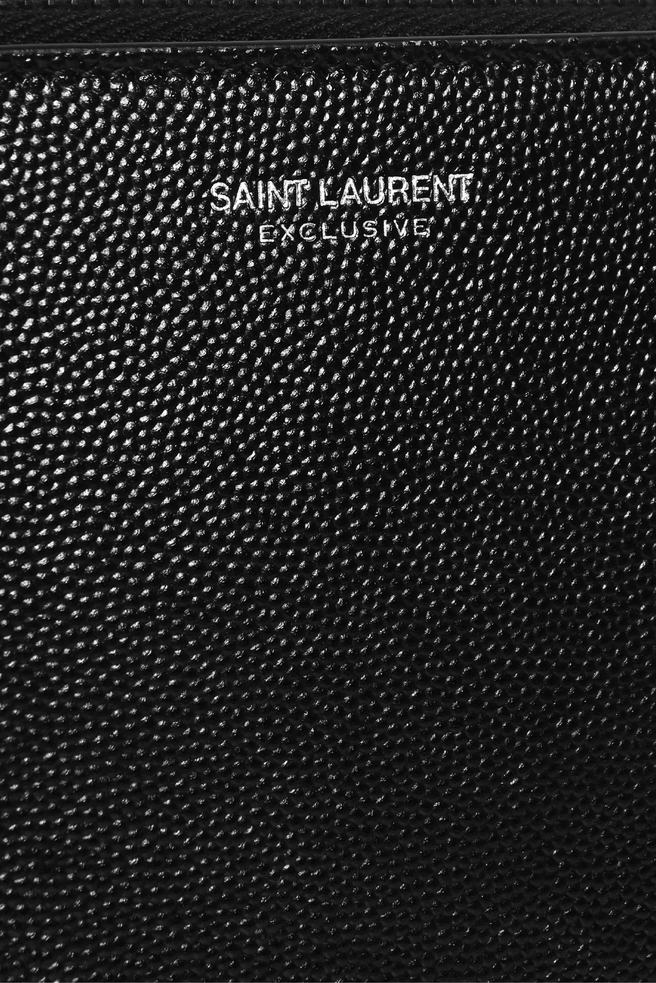 Saint Laurent 2023 Exclusive Pebble-Grain Leather Pouch - Image 4