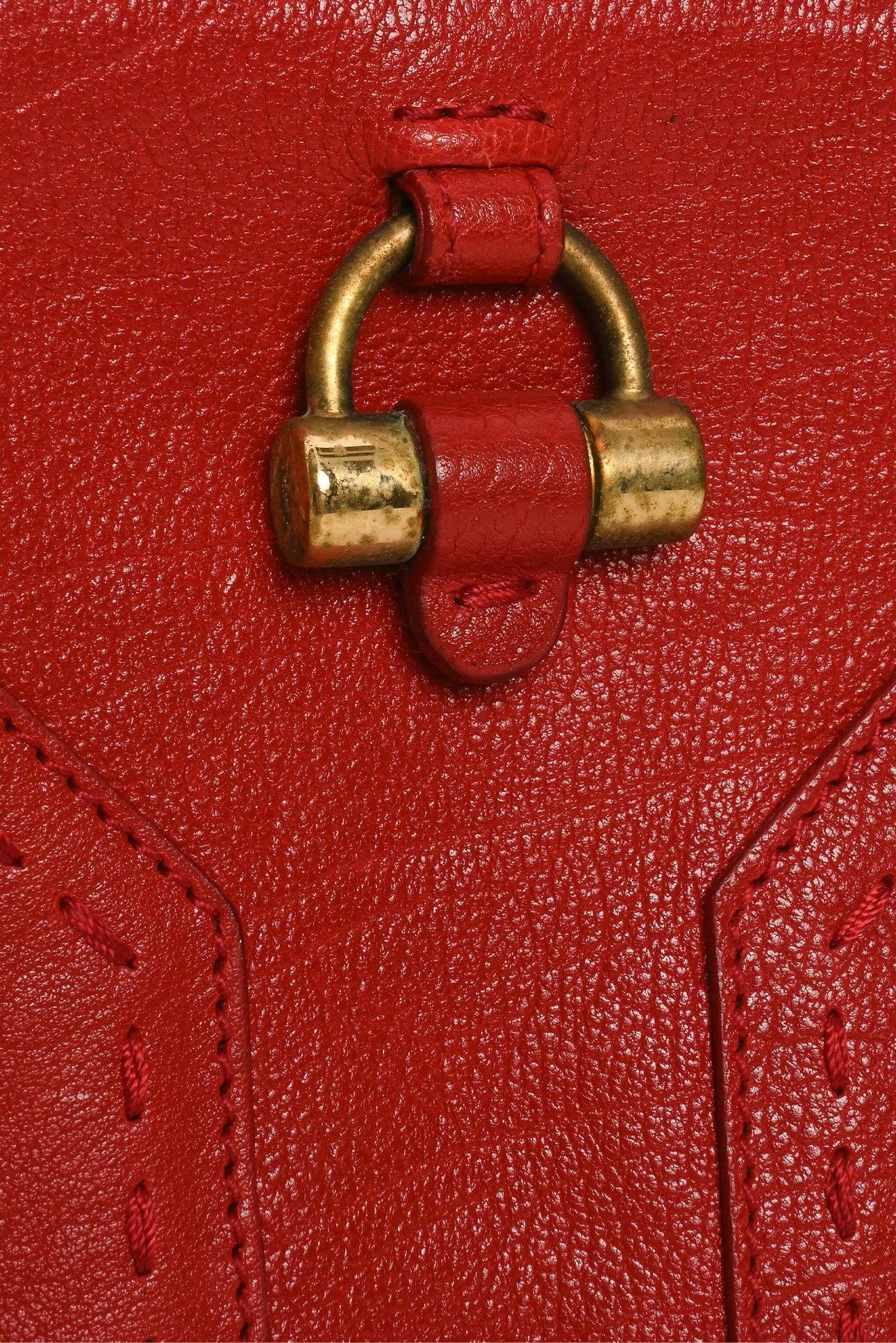 Saint Laurent Calfskin Leather Mini Muse Chain Shoulder Bag - Image 5