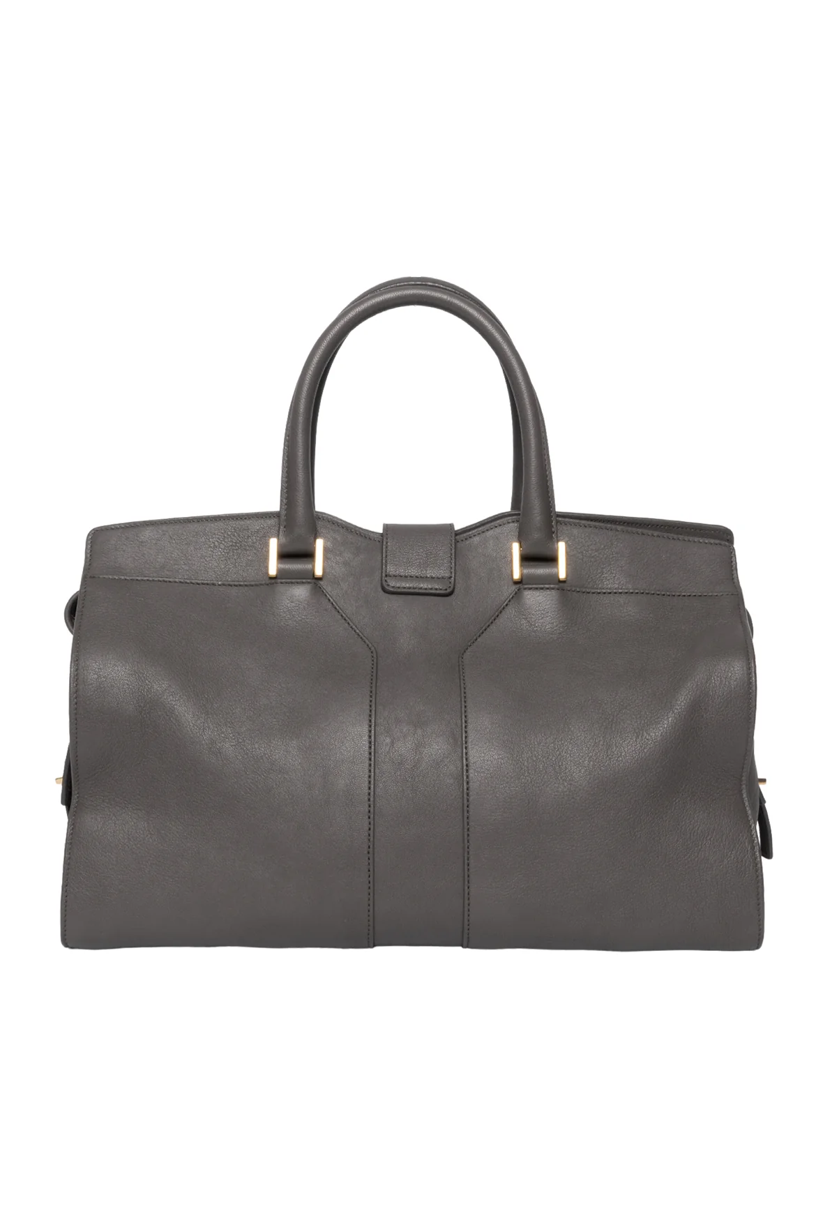 Saint Laurent Calfskin Medium Cabas Chyc Top Handle Tote - Image 3