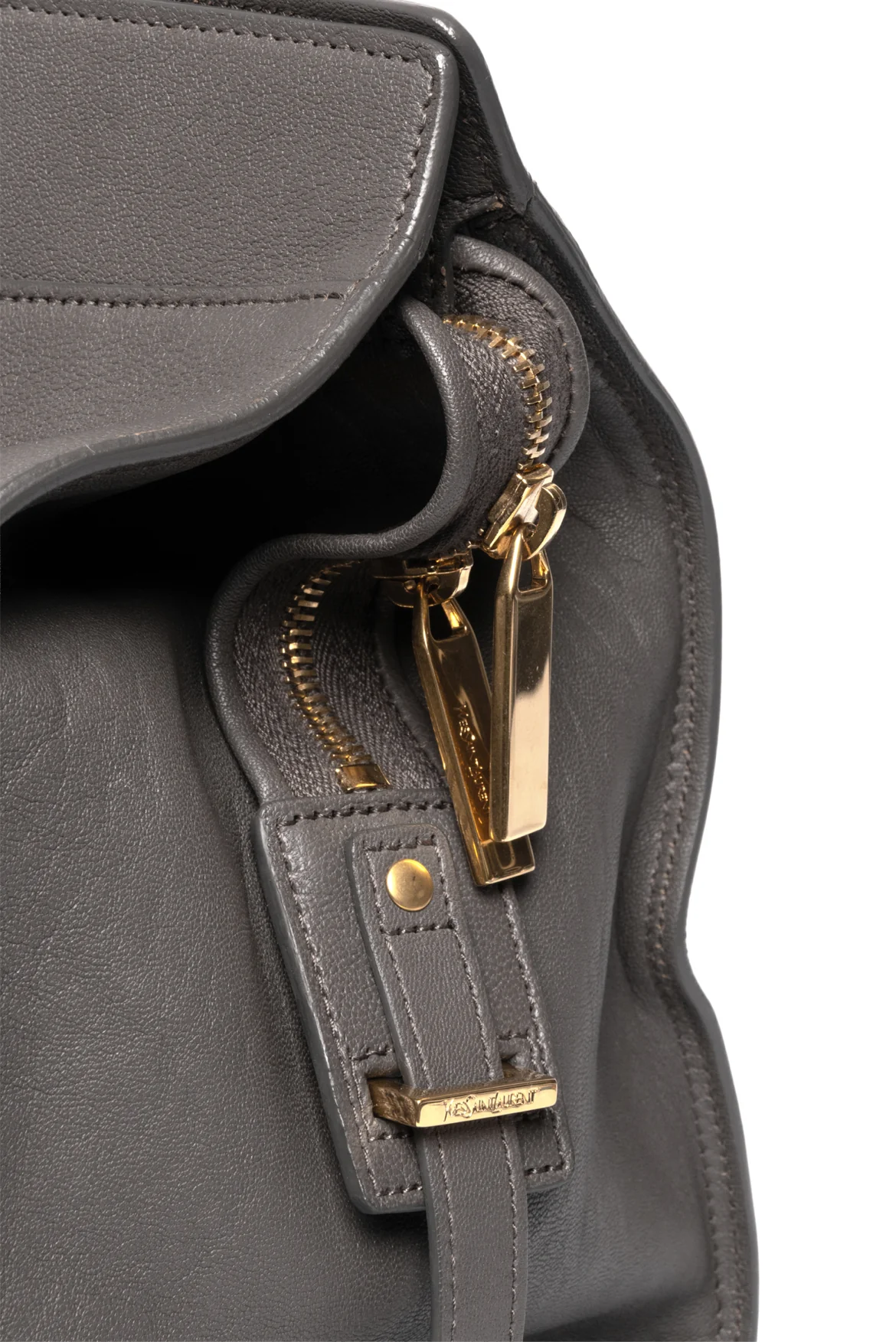 Saint Laurent Calfskin Medium Cabas Chyc Top Handle Tote - Image 5