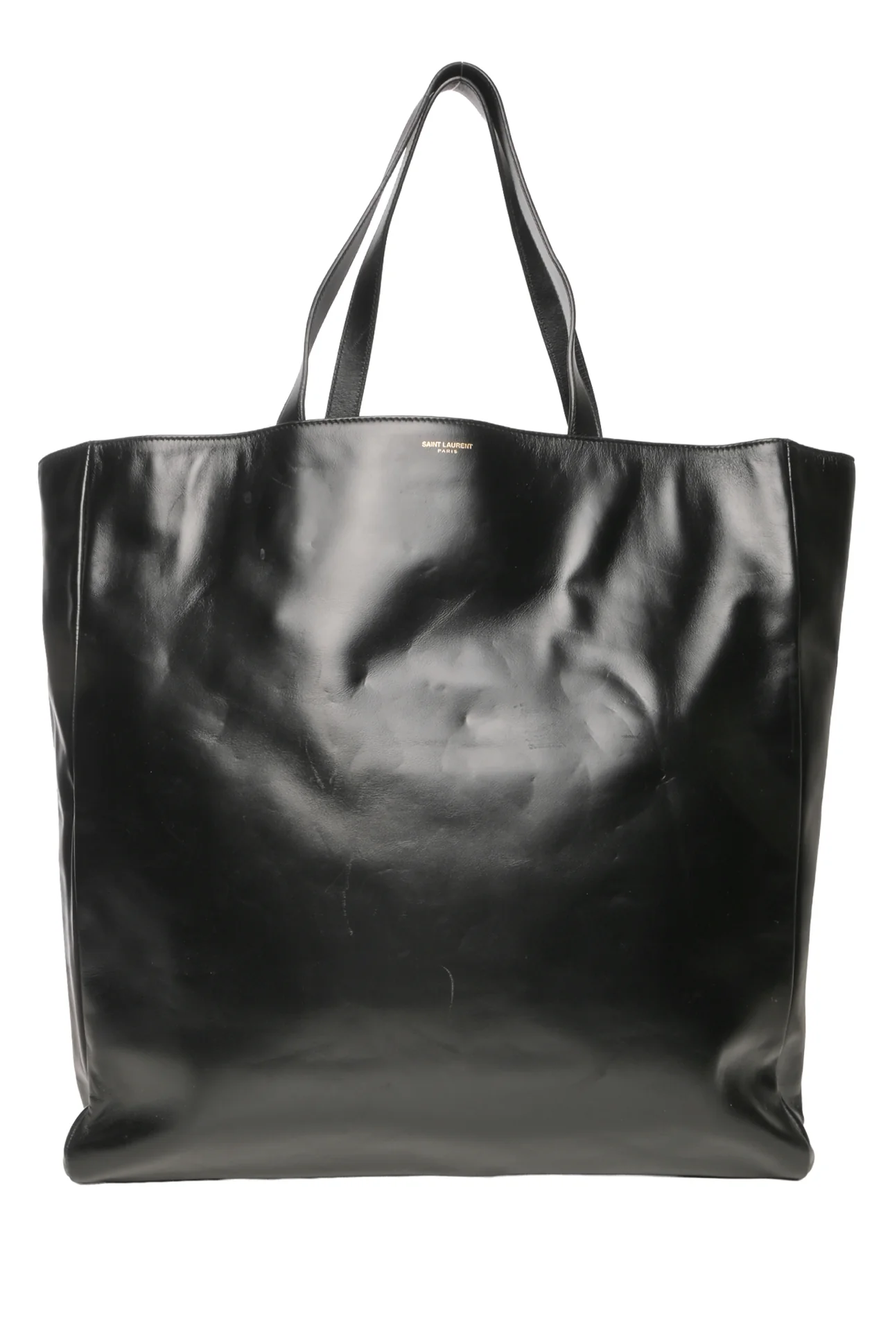 Saint Laurent Leather Shopping Tote