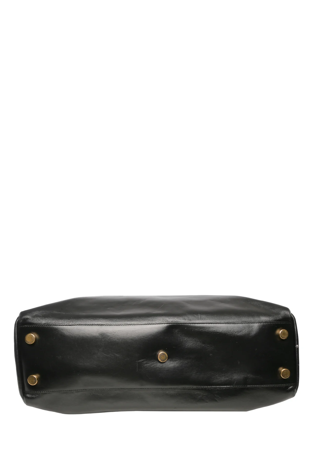 Saint Laurent Leather Shopping Tote - Image 6