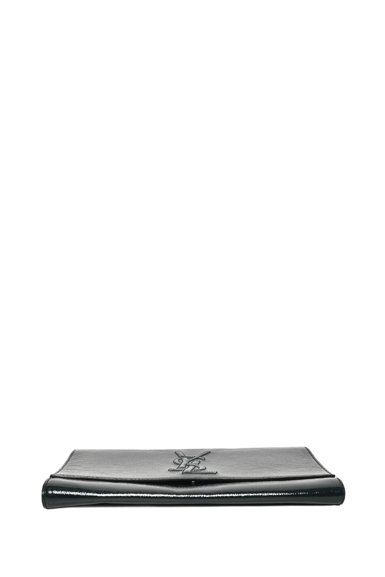 Saint Laurent Patent Leather Belle De Jour Clutch - Image 3