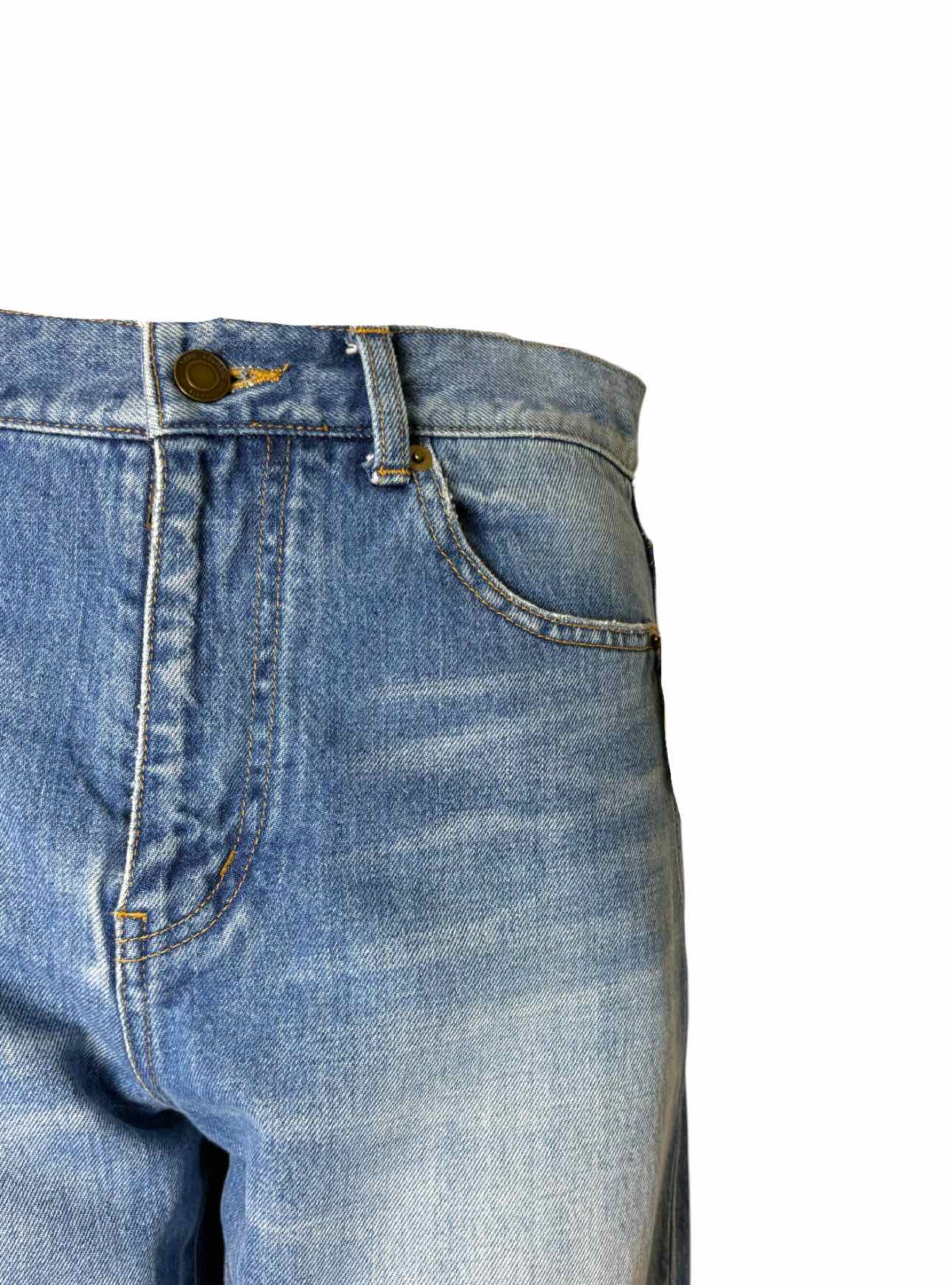 Saint Laurent Size 27 Light Wash Jeans - Image 3