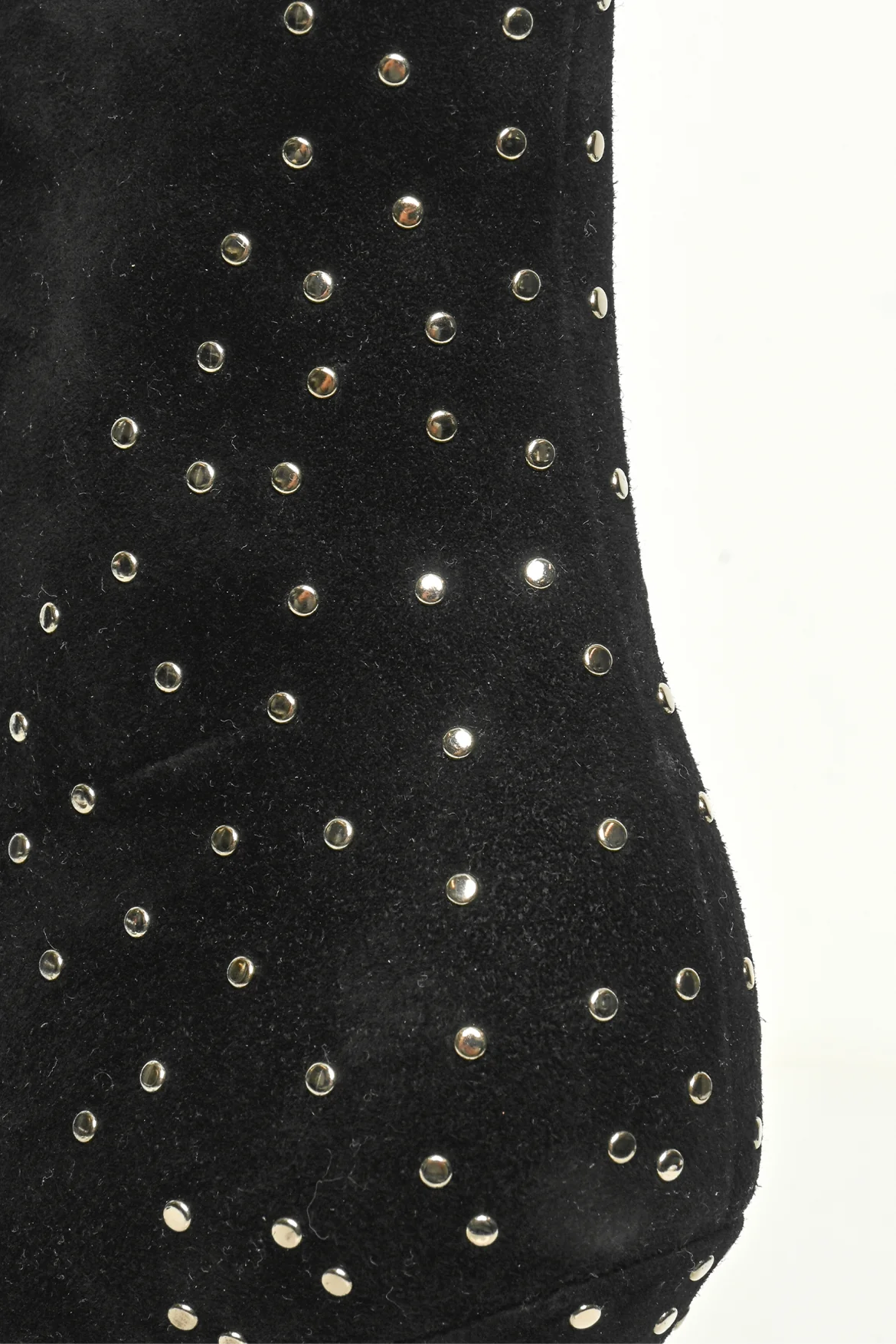 Saint Laurent Size 36.5 Kiki Studded Ankle Boots - Image 6