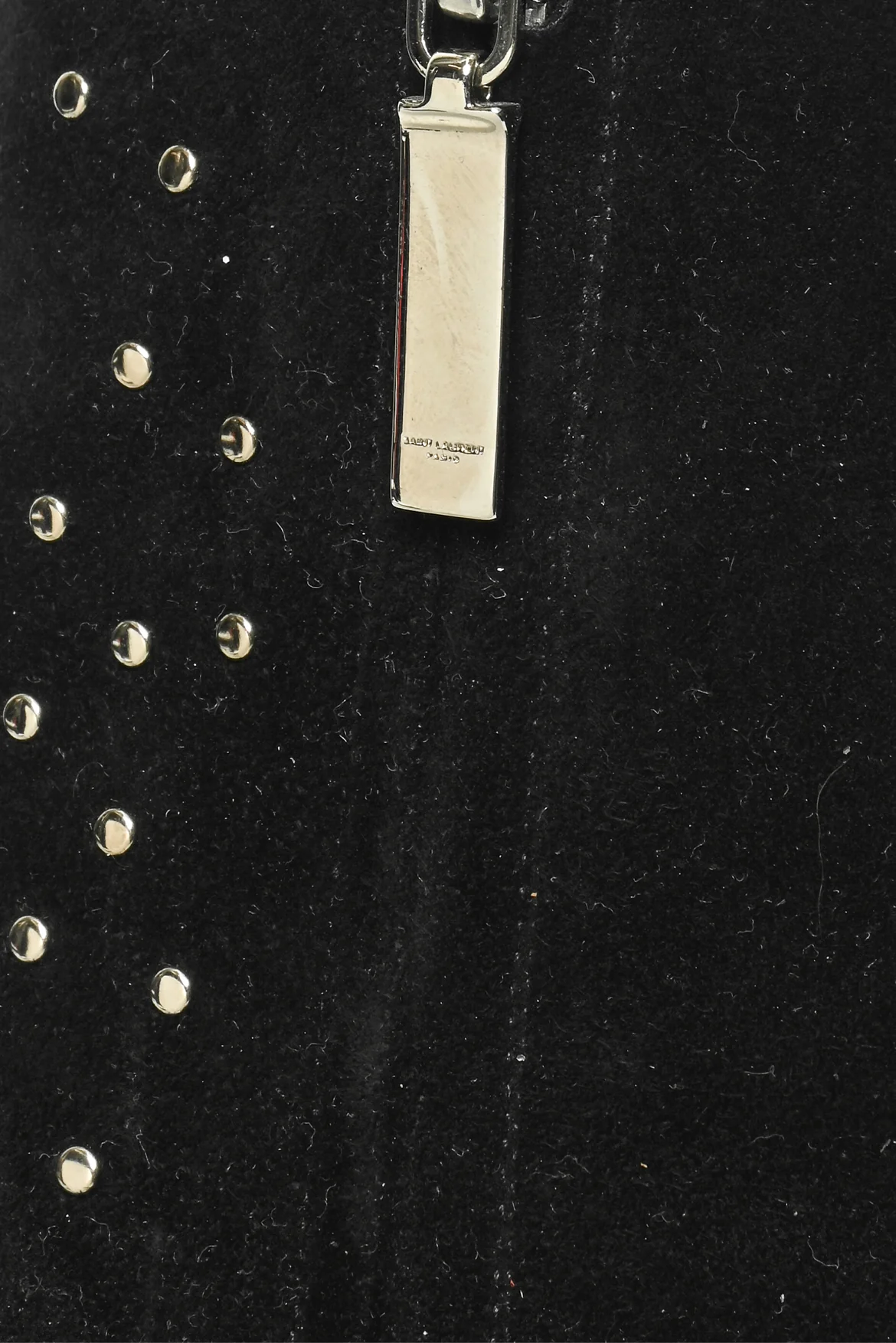 Saint Laurent Size 36.5 Kiki Studded Ankle Boots - Image 7
