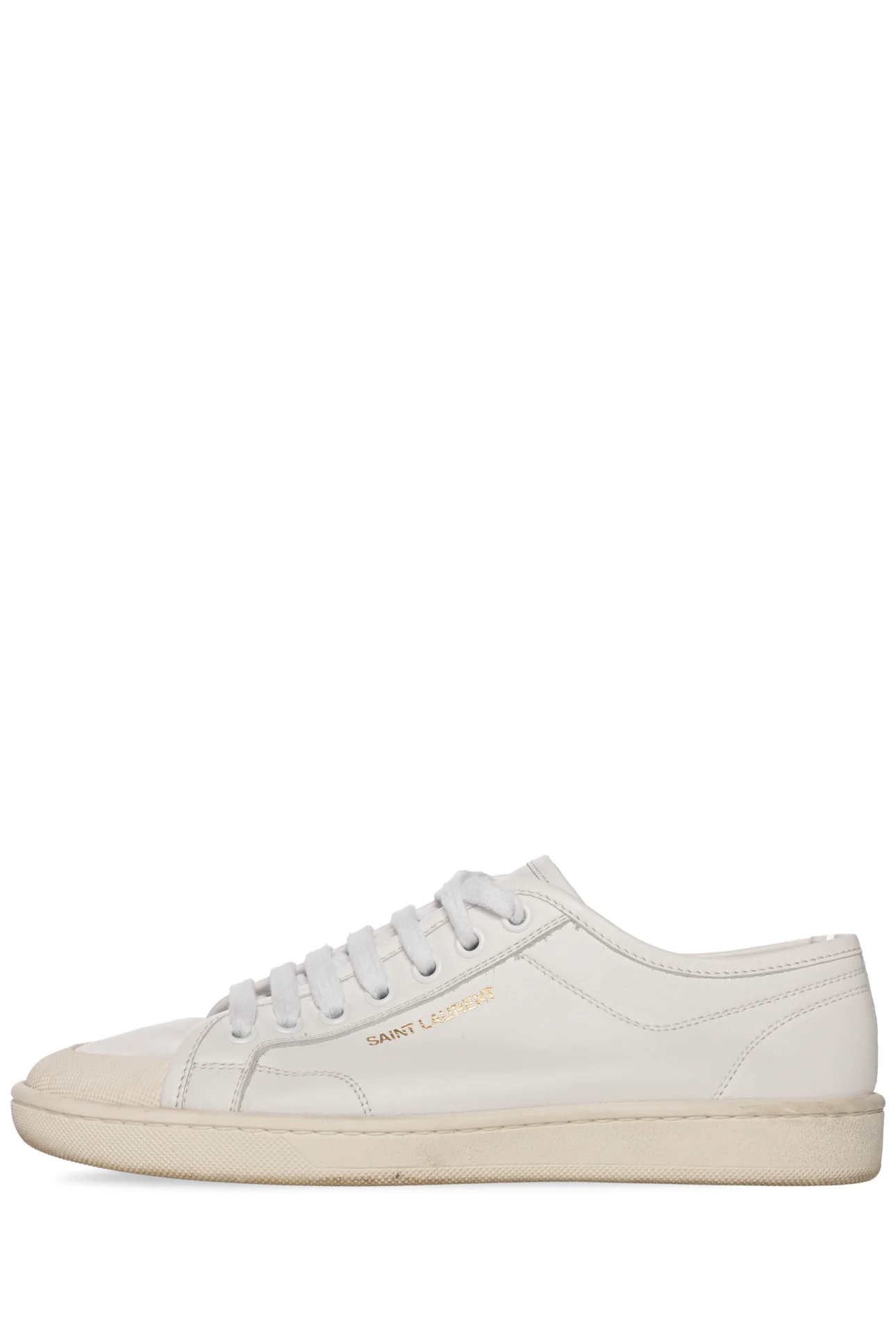 Saint Laurent Size 37 Gym Leather Sneaker - Image 3