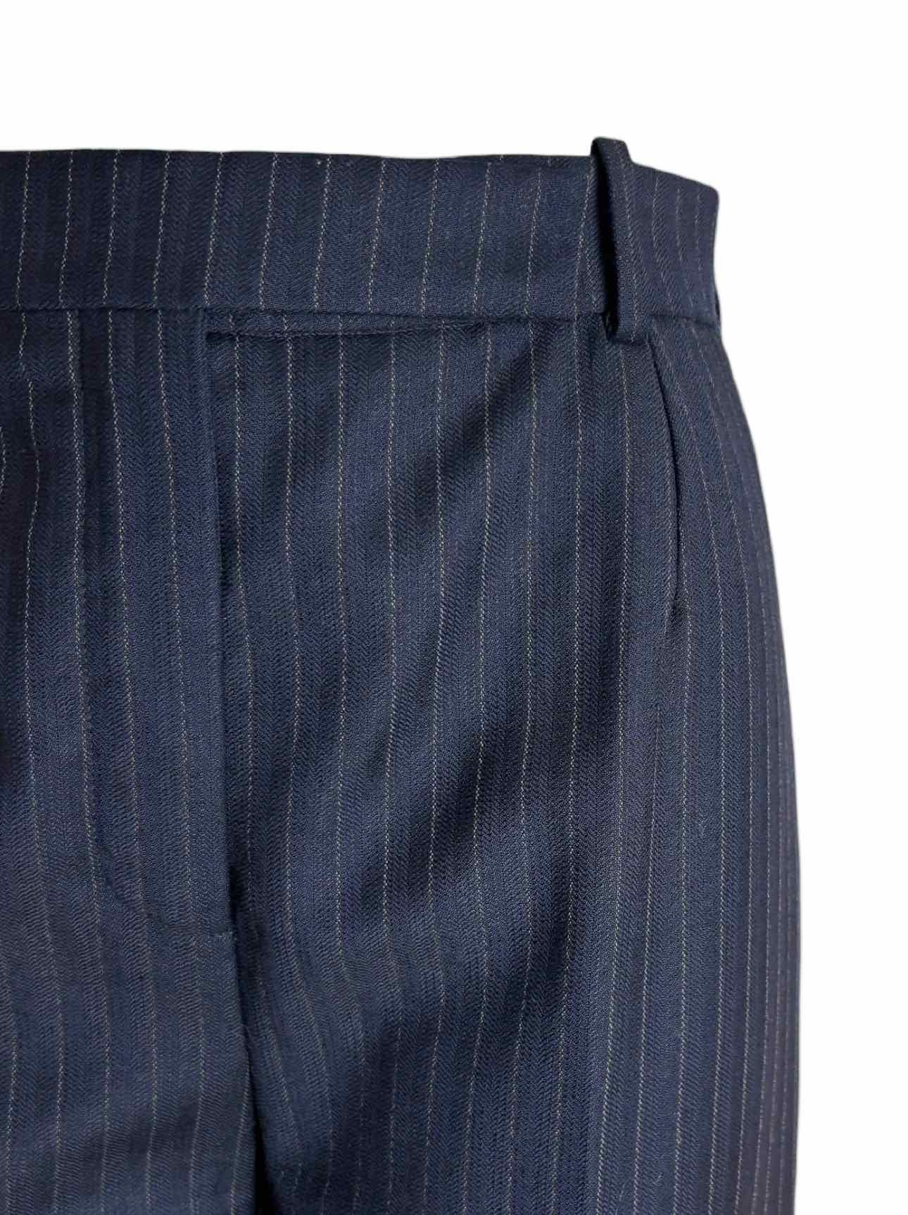 Saint Laurent Size 38 2022 Pinstripe Wide Leg Pants - Image 3