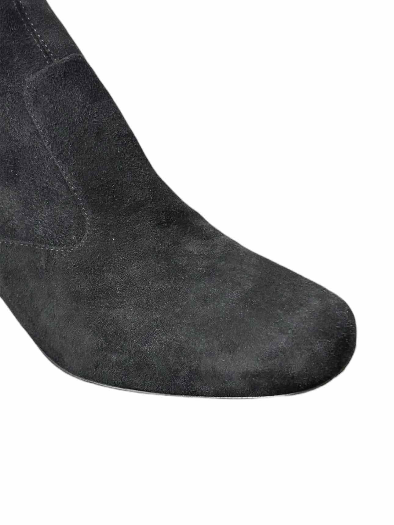 Saint Laurent Size 38 Suede Over the Knee Boots - Image 10
