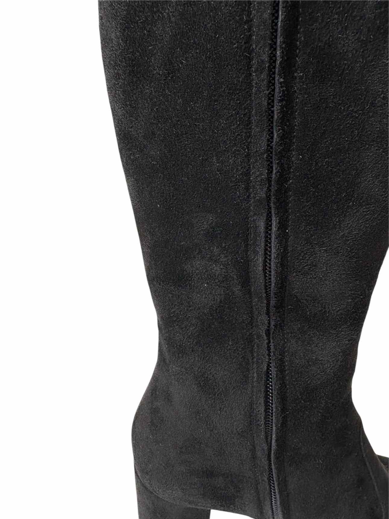 Saint Laurent Size 38 Suede Over the Knee Boots - Image 6