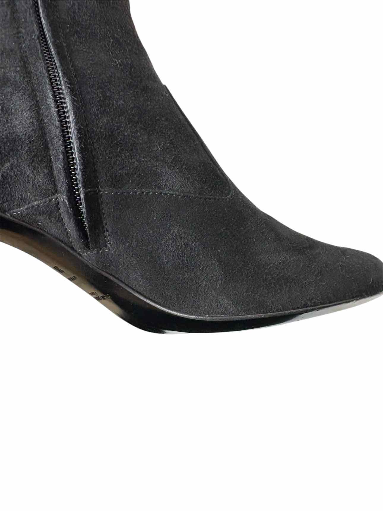 Saint Laurent Size 38 Suede Over the Knee Boots - Image 8