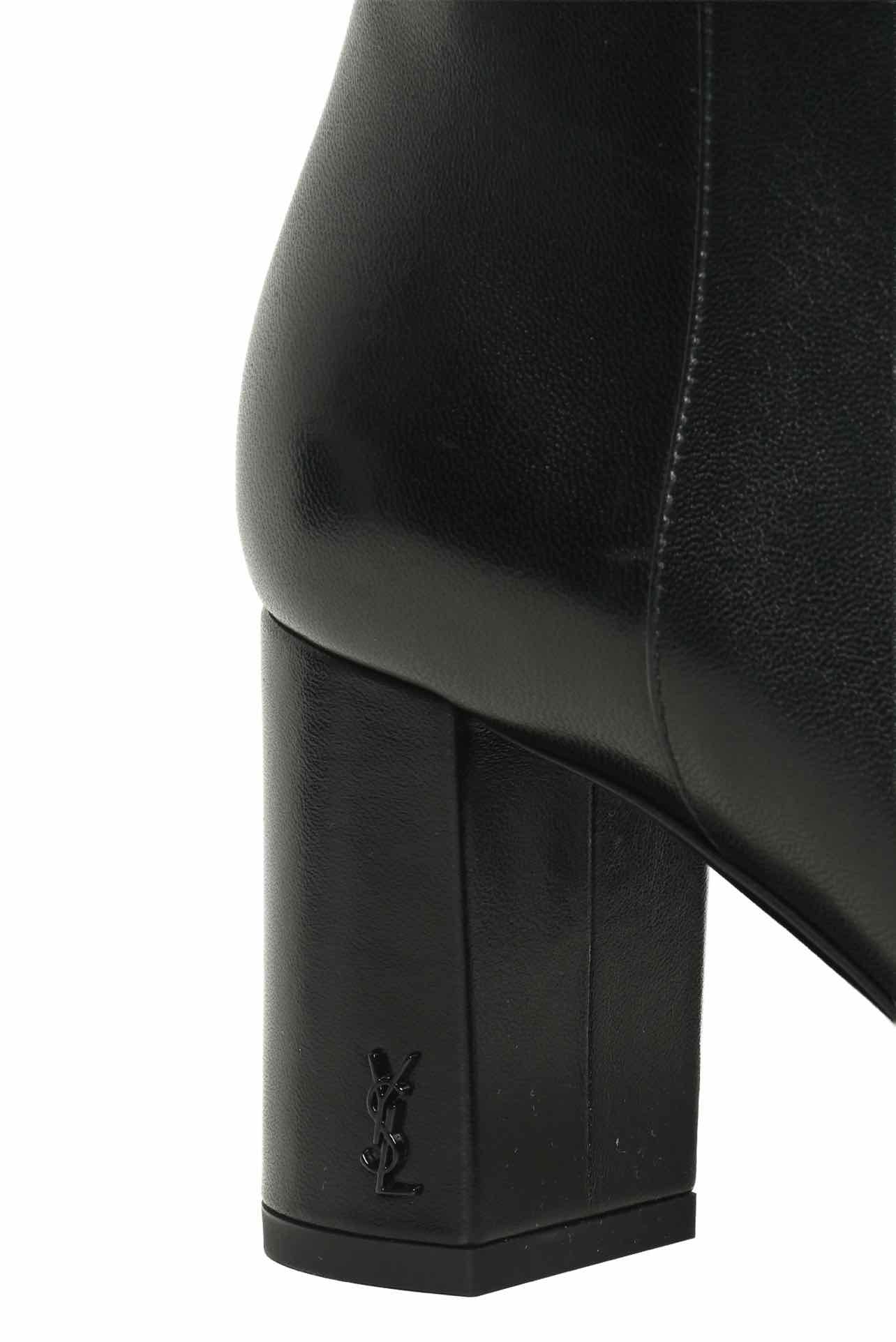 Saint Laurent Size 39 Lou Ankle Boots - Image 5
