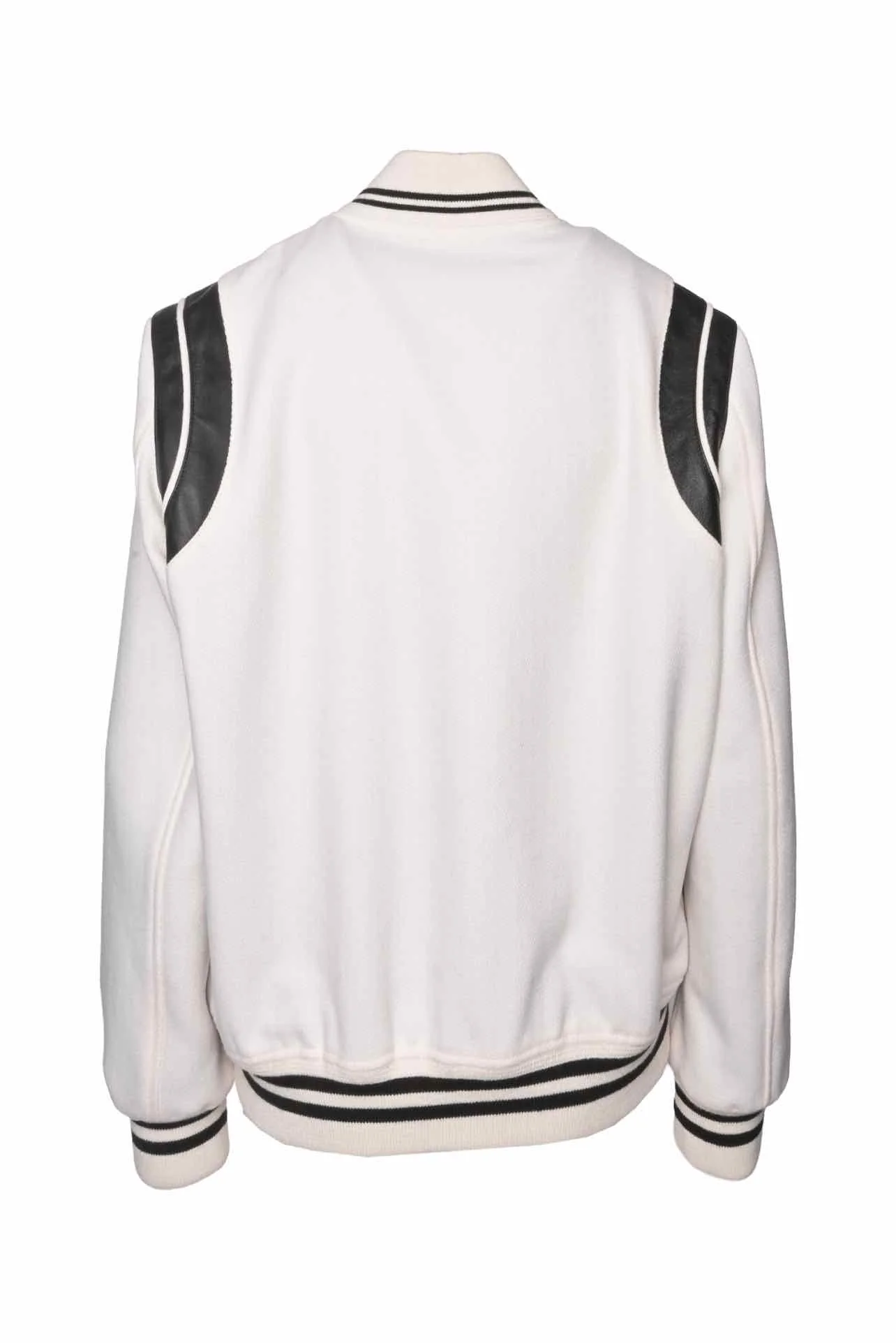 Saint Laurent Size 40 Men's 2022 Teddy Two-Band Bomber Jacket - Image 2