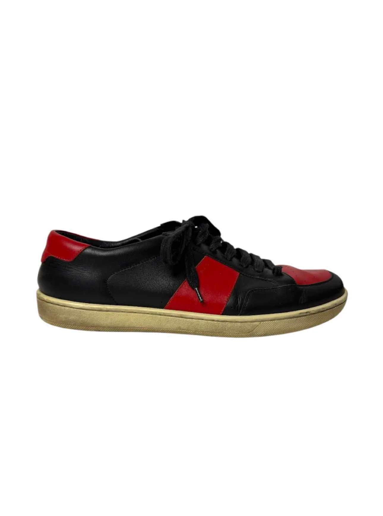 Saint Laurent Size 42 Men's Court Classic Low Sneakers SL/10 Sneakers