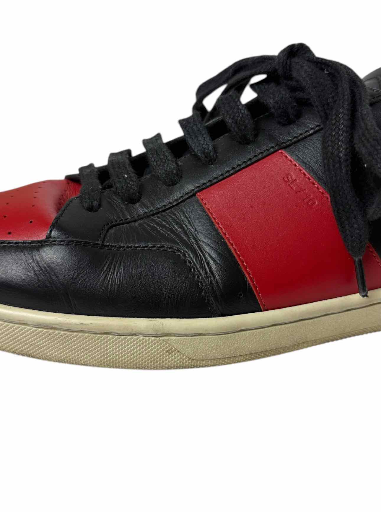 Saint Laurent Size 42 Men's Court Classic Low Sneakers SL/10 Sneakers - Image 11