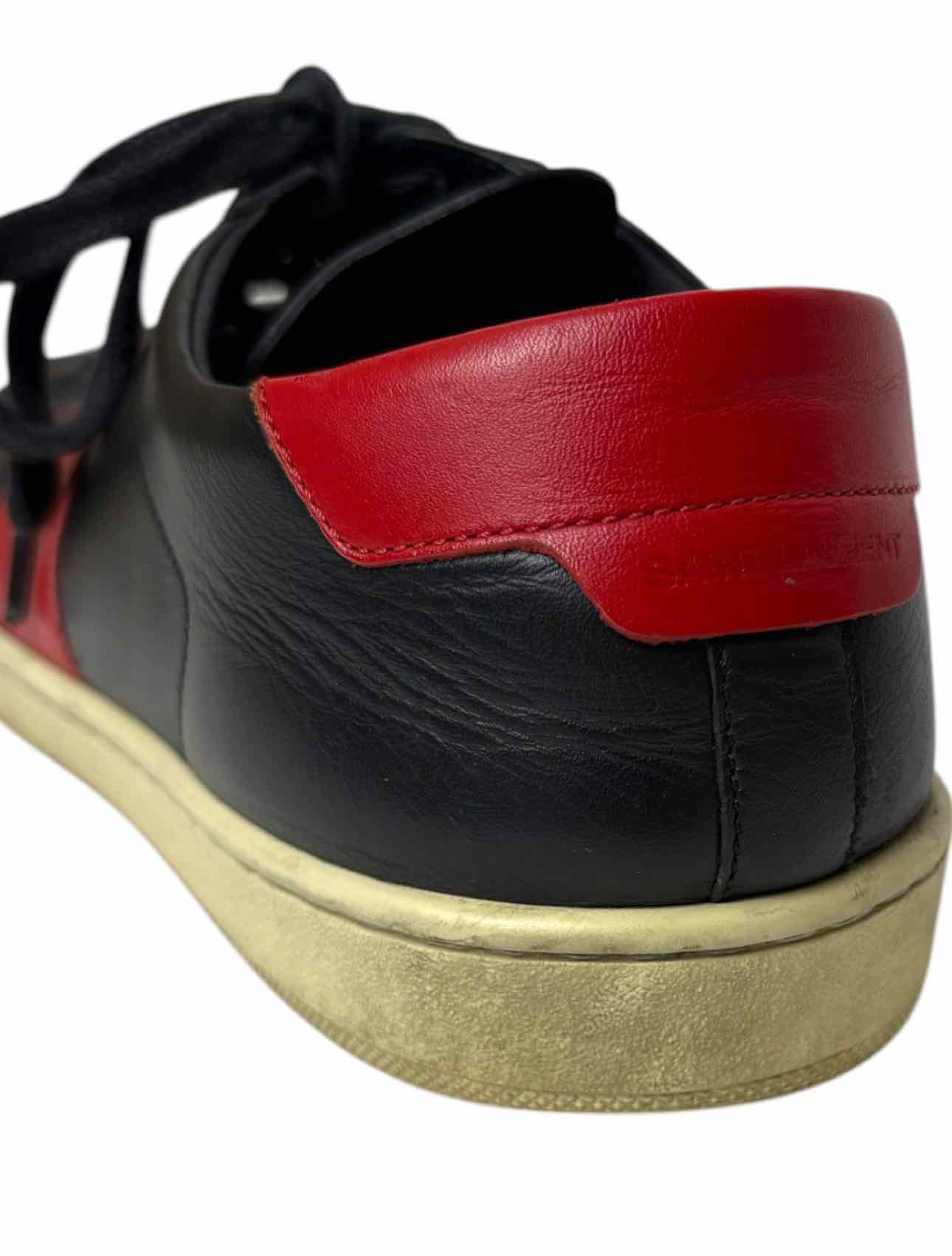 Saint Laurent Size 42 Men's Court Classic Low Sneakers SL/10 Sneakers - Image 12
