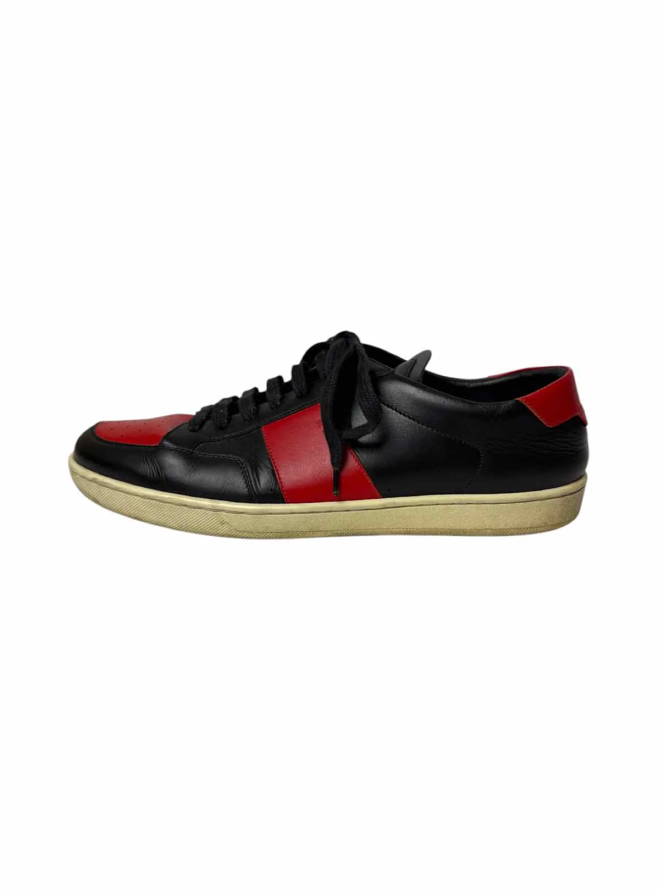 Saint Laurent Size 42 Men's Court Classic Low Sneakers SL/10 Sneakers - Image 3
