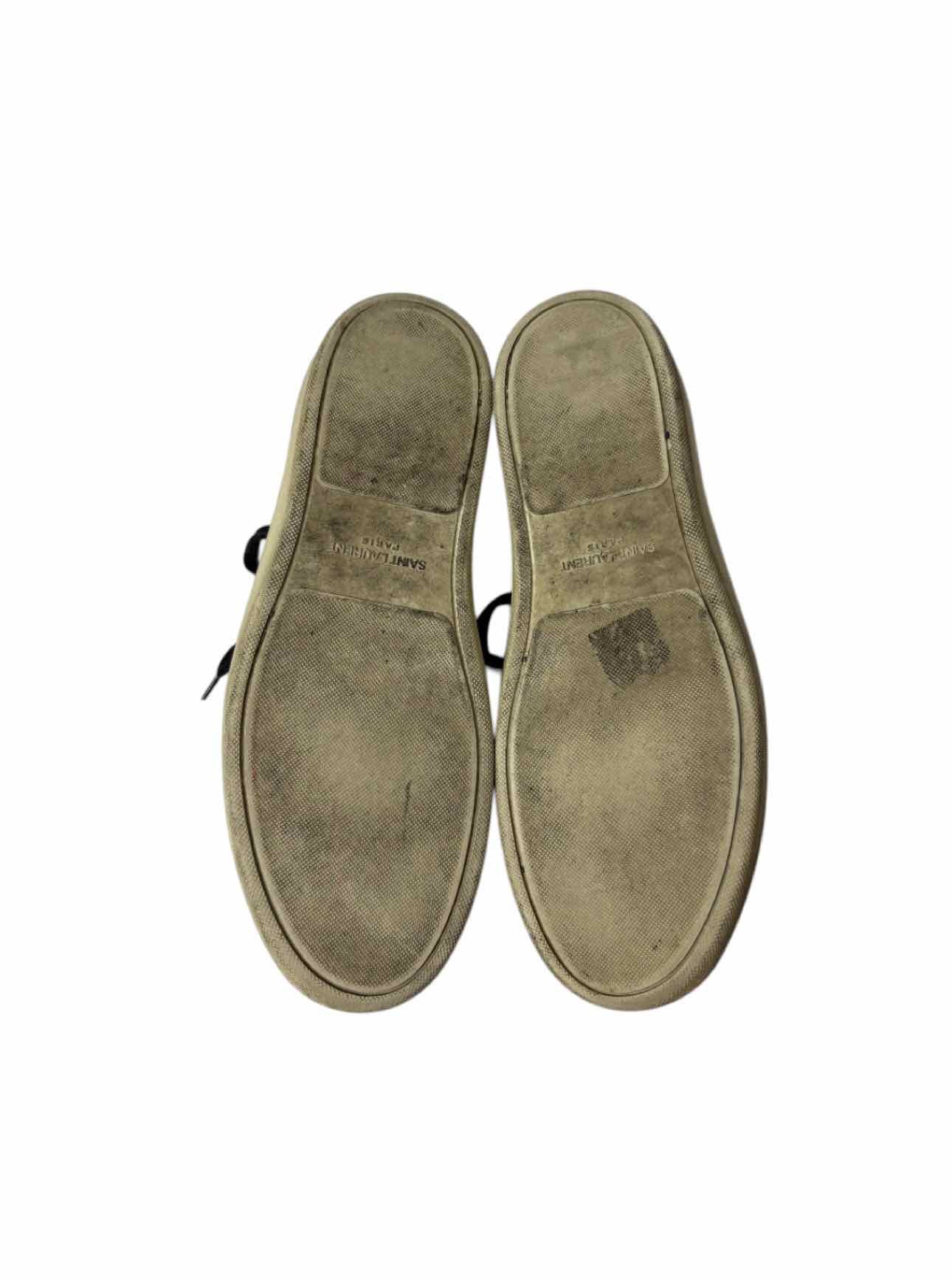 Saint Laurent Size 42 Men's Court Classic Low Sneakers SL/10 Sneakers - Image 5