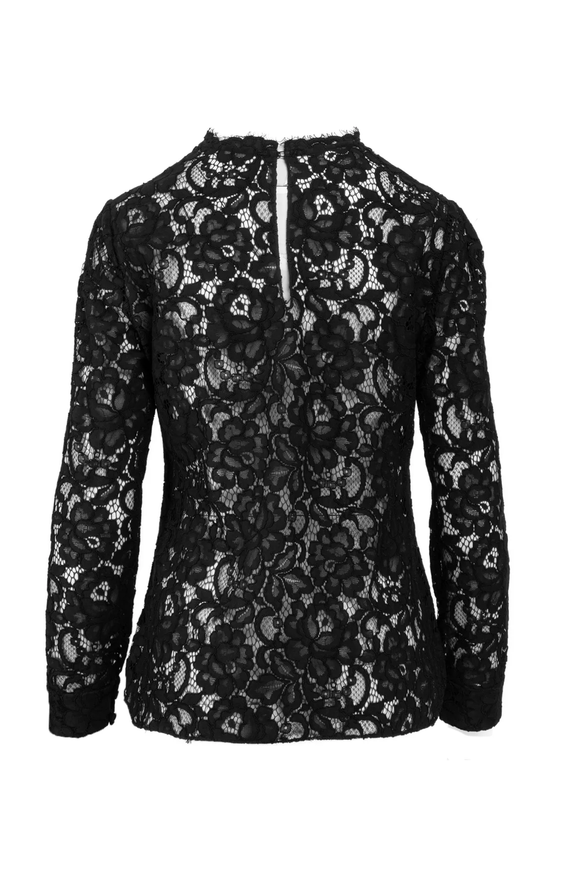 Saint Laurent Size 44 2014 Eyelet Floral Lace Tops - Image 2