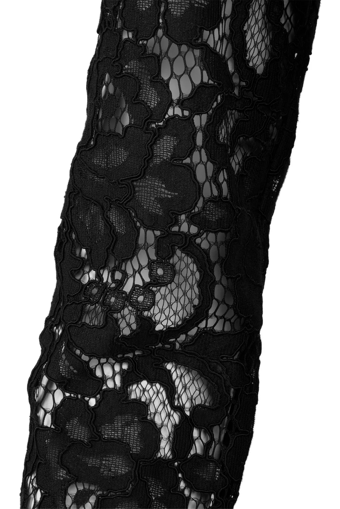 Saint Laurent Size 44 2014 Eyelet Floral Lace Tops - Image 3