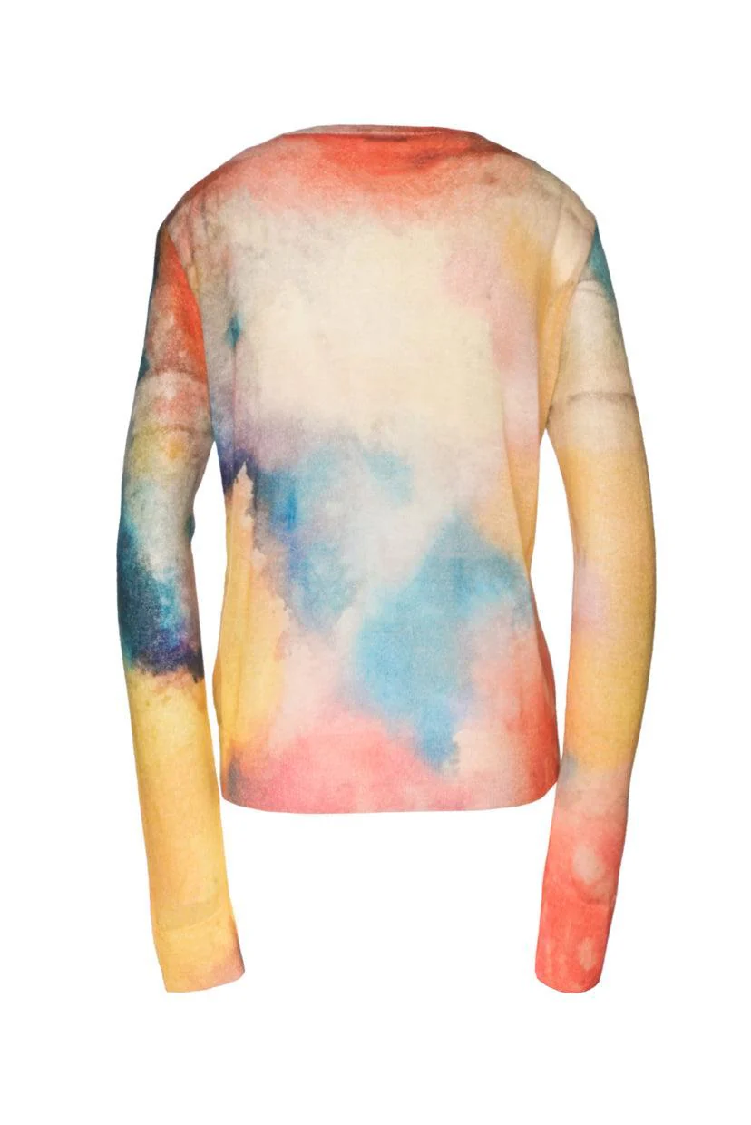 Saint Laurent Size L 2019 Watercolor Sweater - Image 2