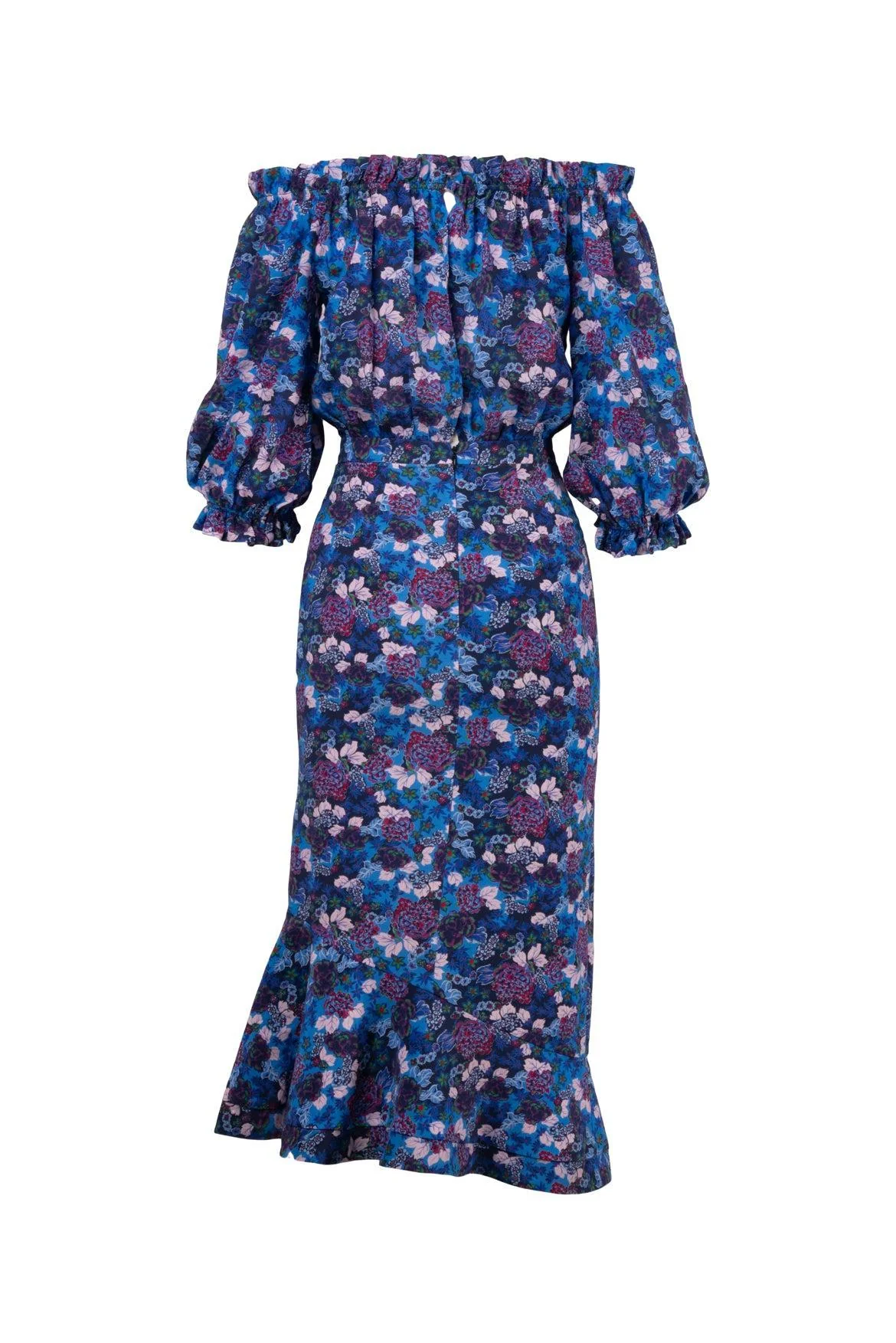 SALONI Size 0 Silk Dress - Image 2