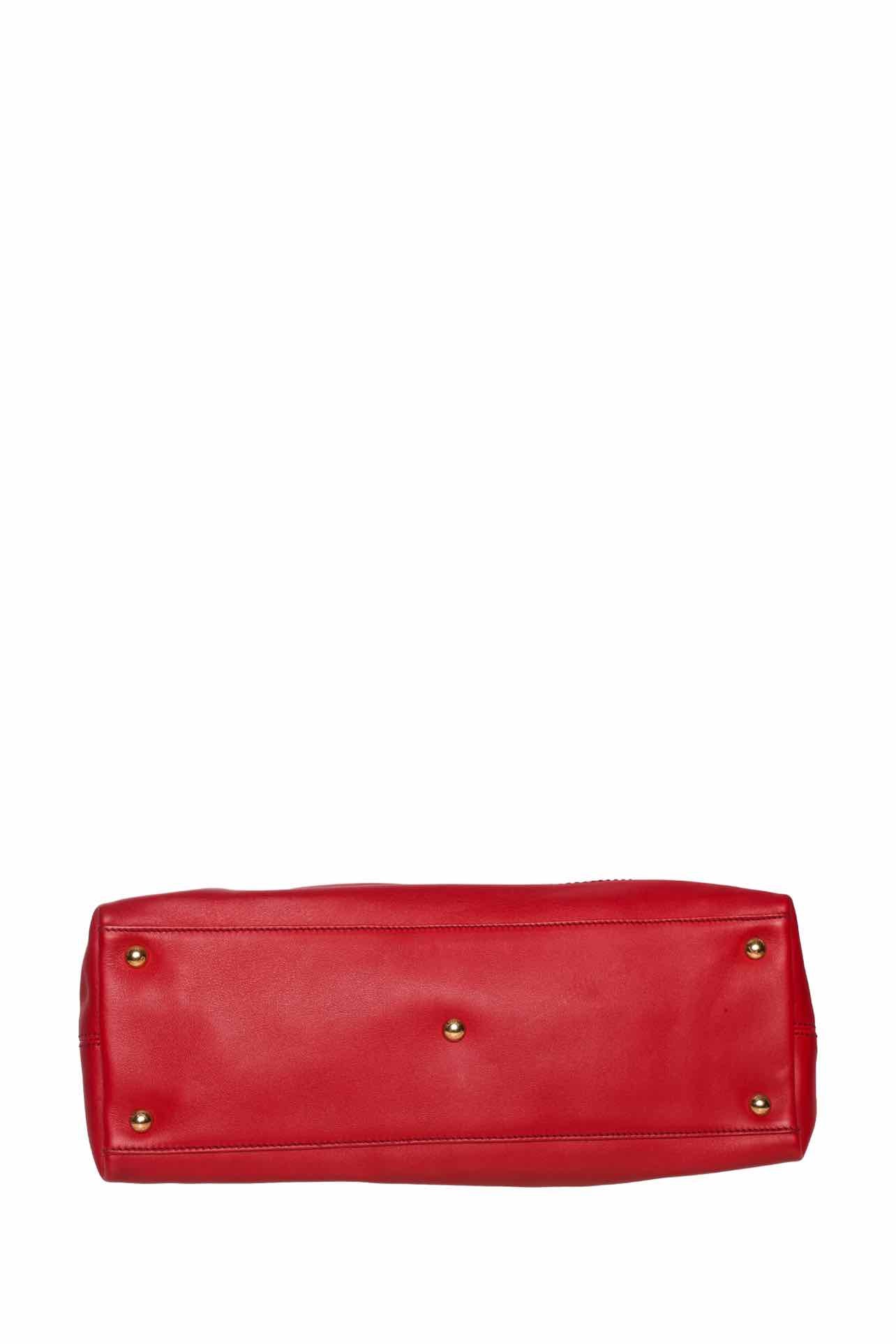 Salvatore Ferragamo Gancini Handle Tote - Image 4