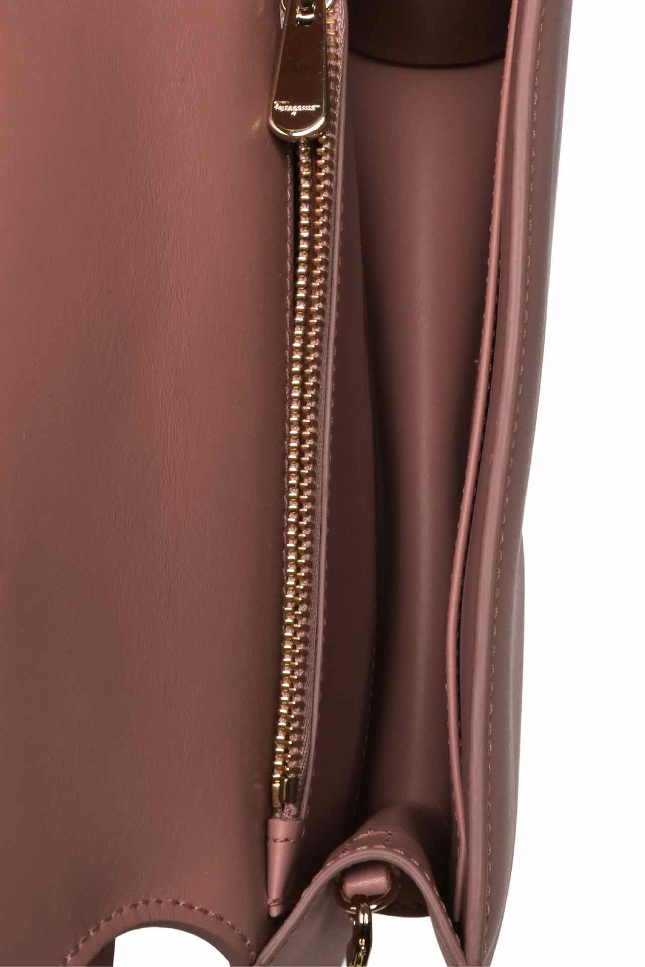 Salvatore Ferragamo Gancini Mini Shoulder Bag - Image 6