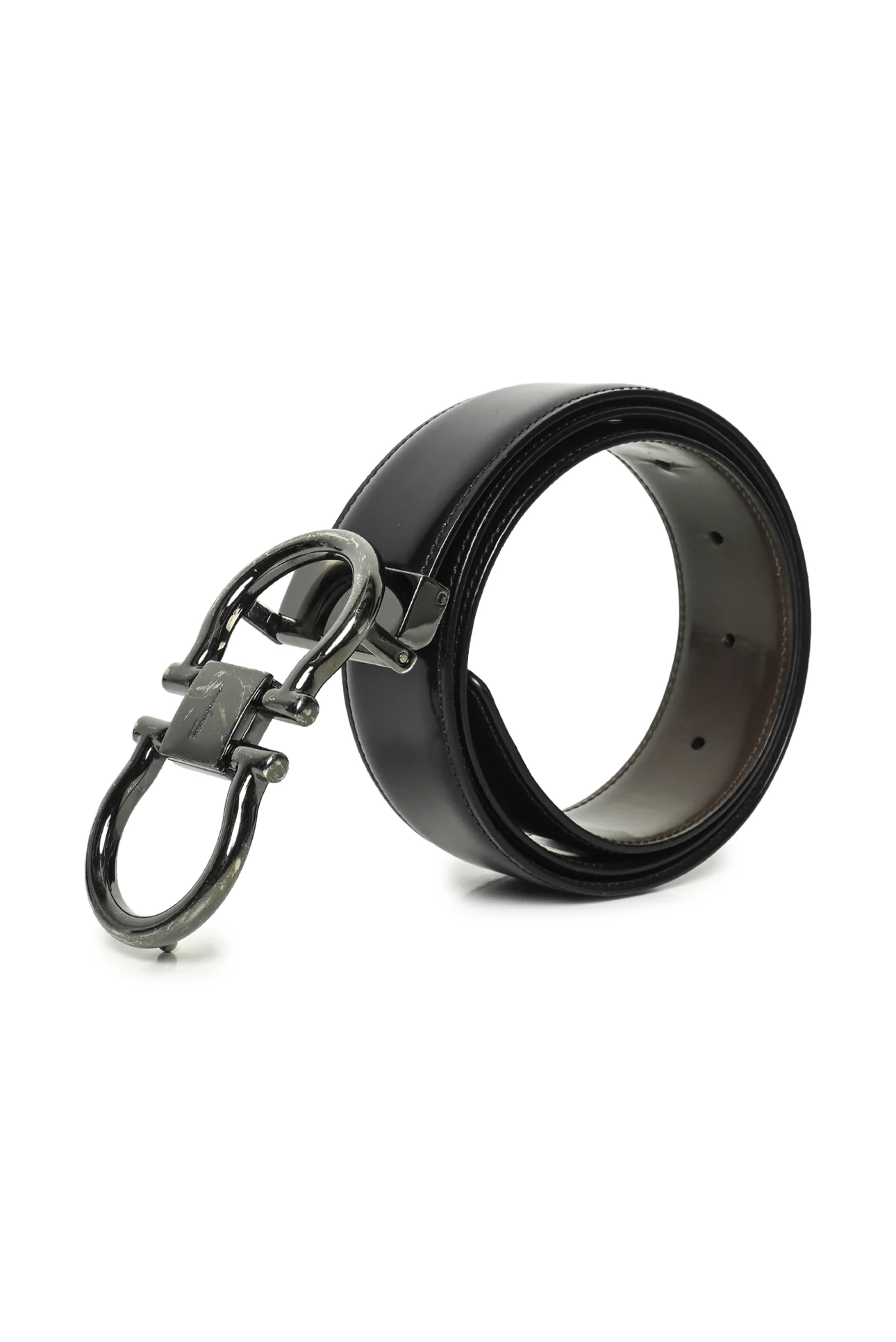 Salvatore Ferragamo Men's Reversible Gancini Belt - Image 2