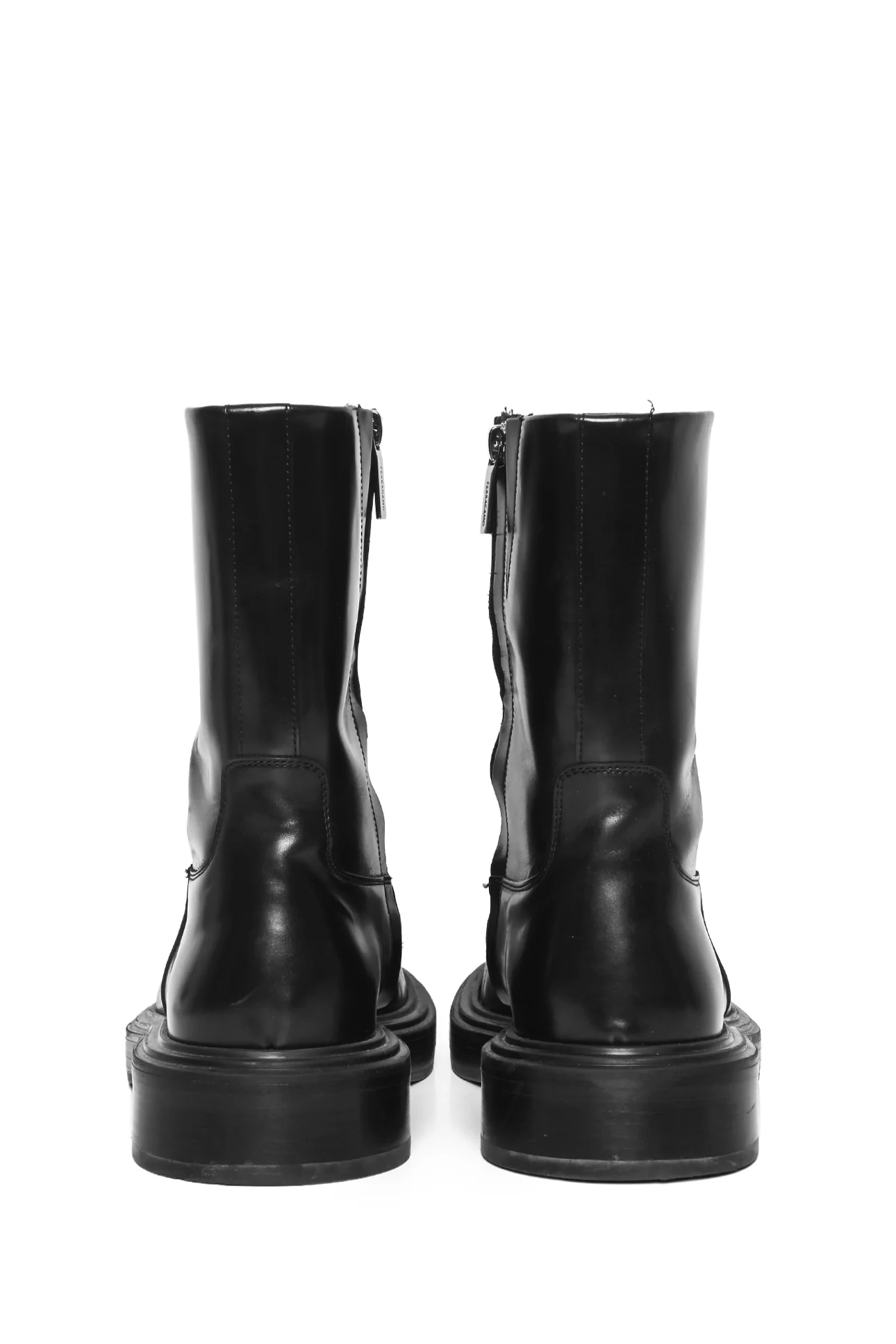Salvatore Ferragamo Men's Size 7 Formia Leather Boots - Image 4