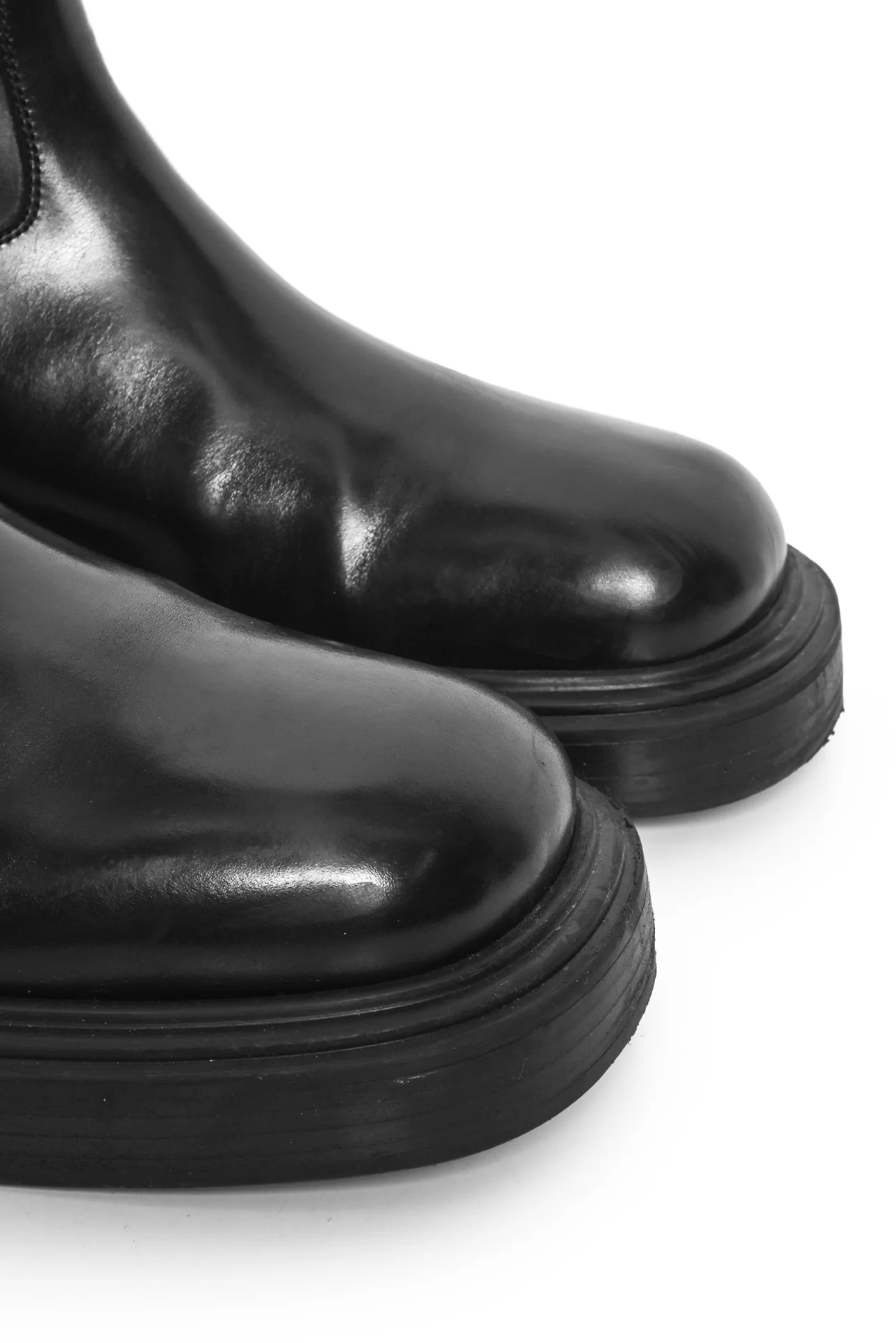 Salvatore Ferragamo Men's Size 7 Formia Leather Boots - Image 5