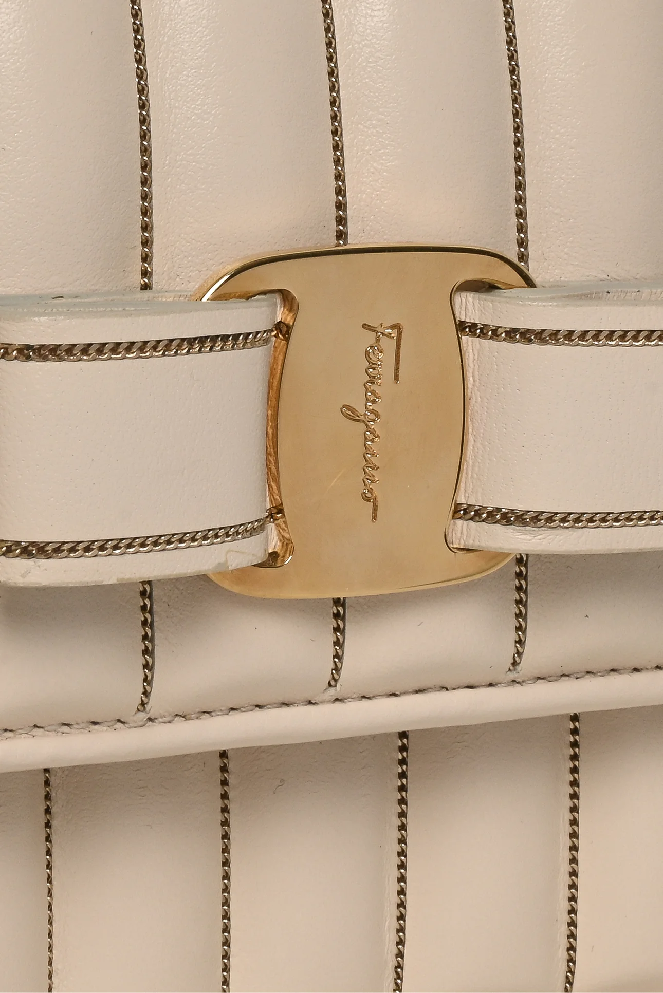 Salvatore Ferragamo Quilted Ginny Mini Crossbody - Image 6