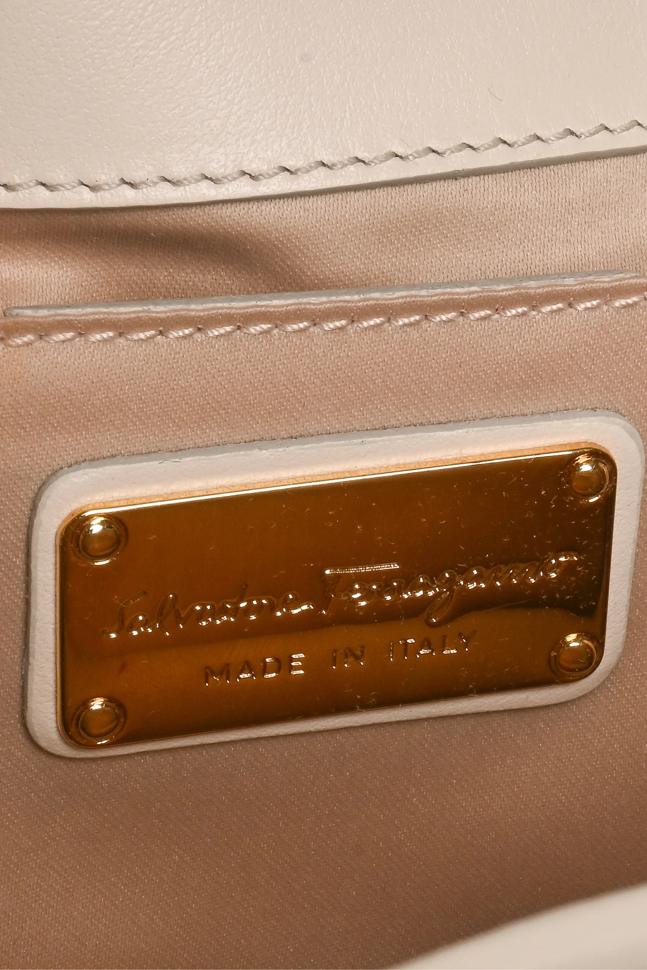 Salvatore Ferragamo Quilted Ginny Mini Crossbody - Image 7
