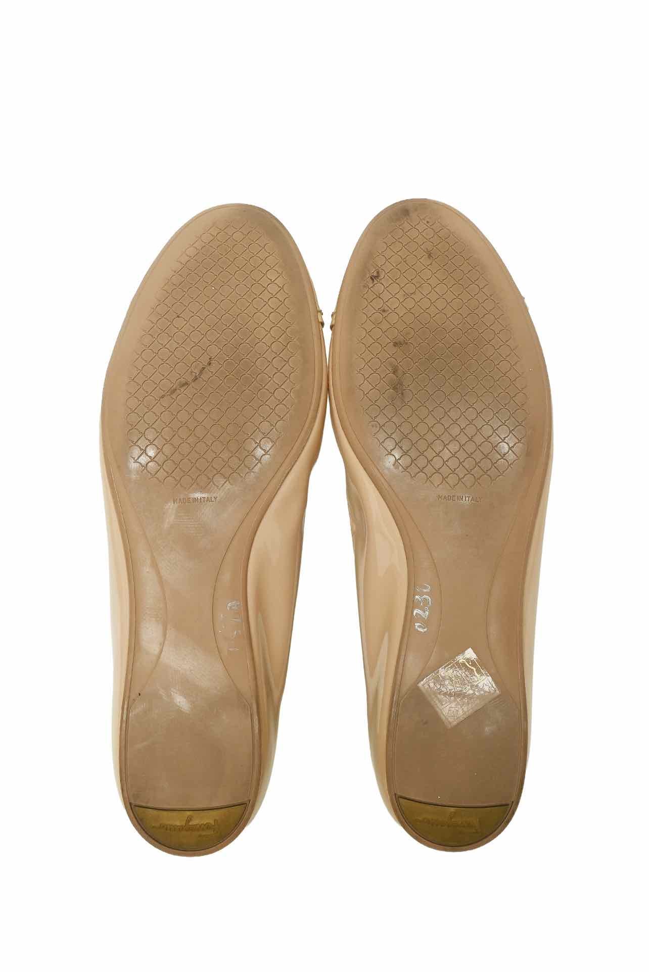 Salvatore Ferragamo Size 7 Patent Leather Ballet Flats - Image 7
